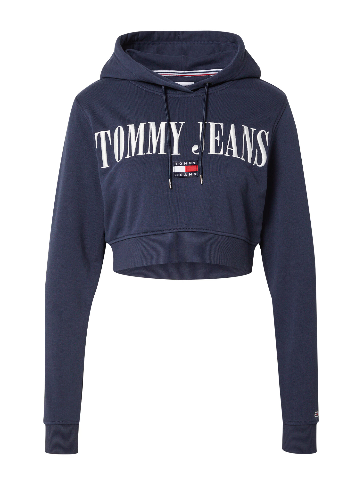 Tommy Jeans Bluză de molton bleumarin / roșu / alb - Pled.ro