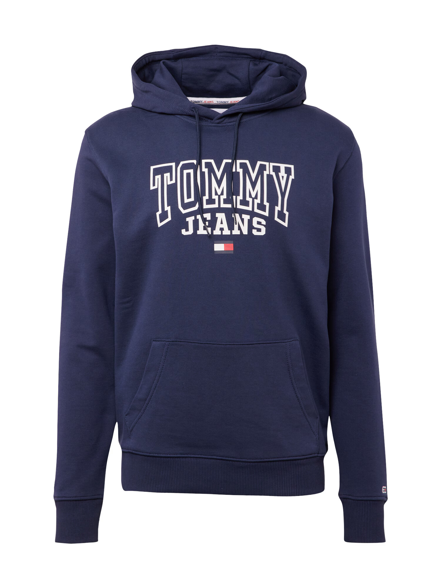 Tommy Jeans Bluză de molton bleumarin / roșu / alb - Pled.ro