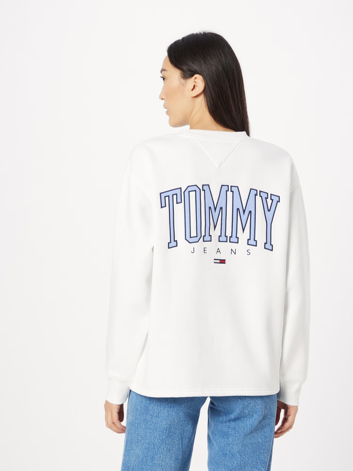 Tommy Jeans Bluză de molton mai multe culori / alb - Pled.ro