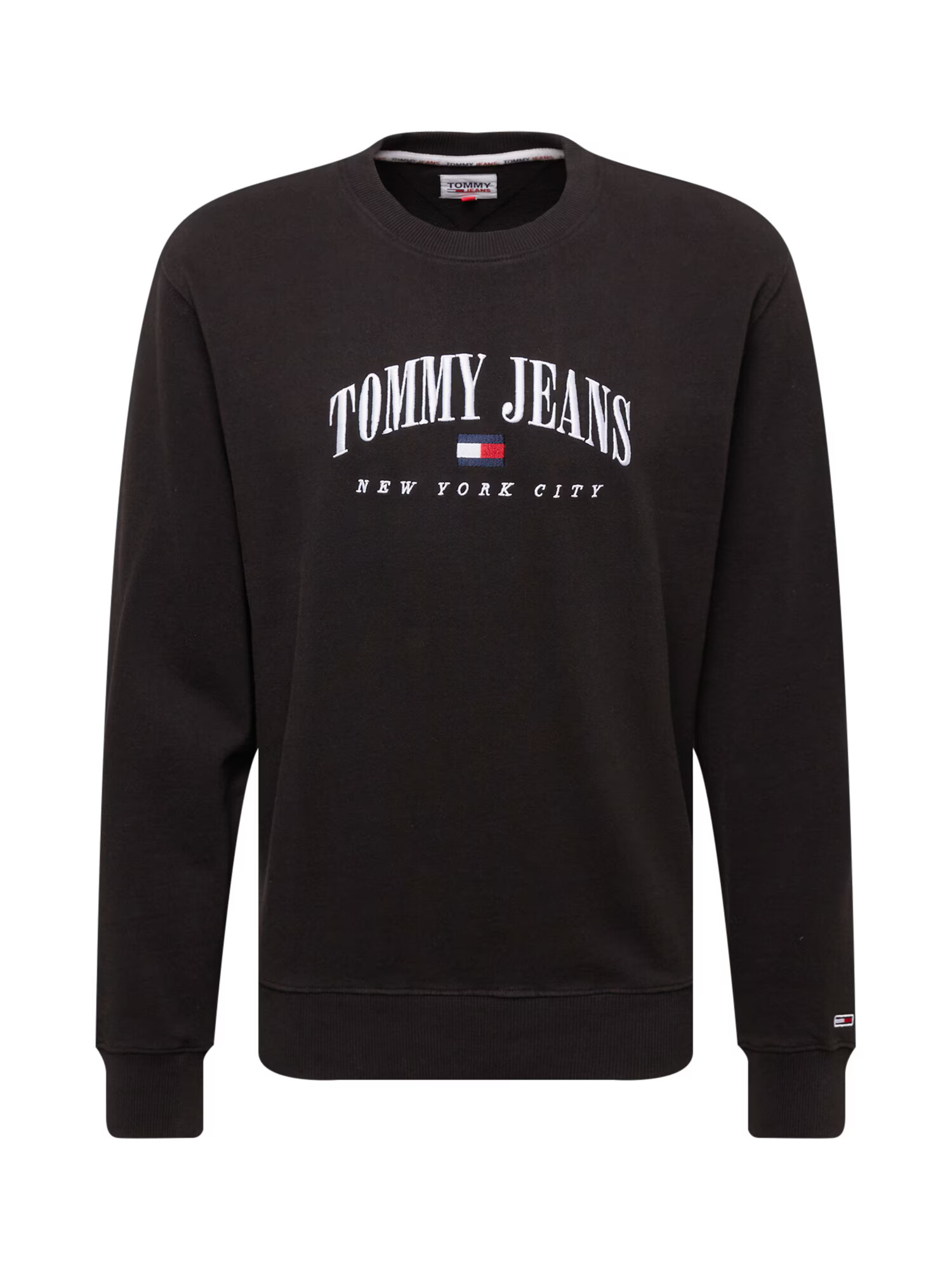 Tommy Jeans Bluză de molton roșu / negru / alb - Pled.ro