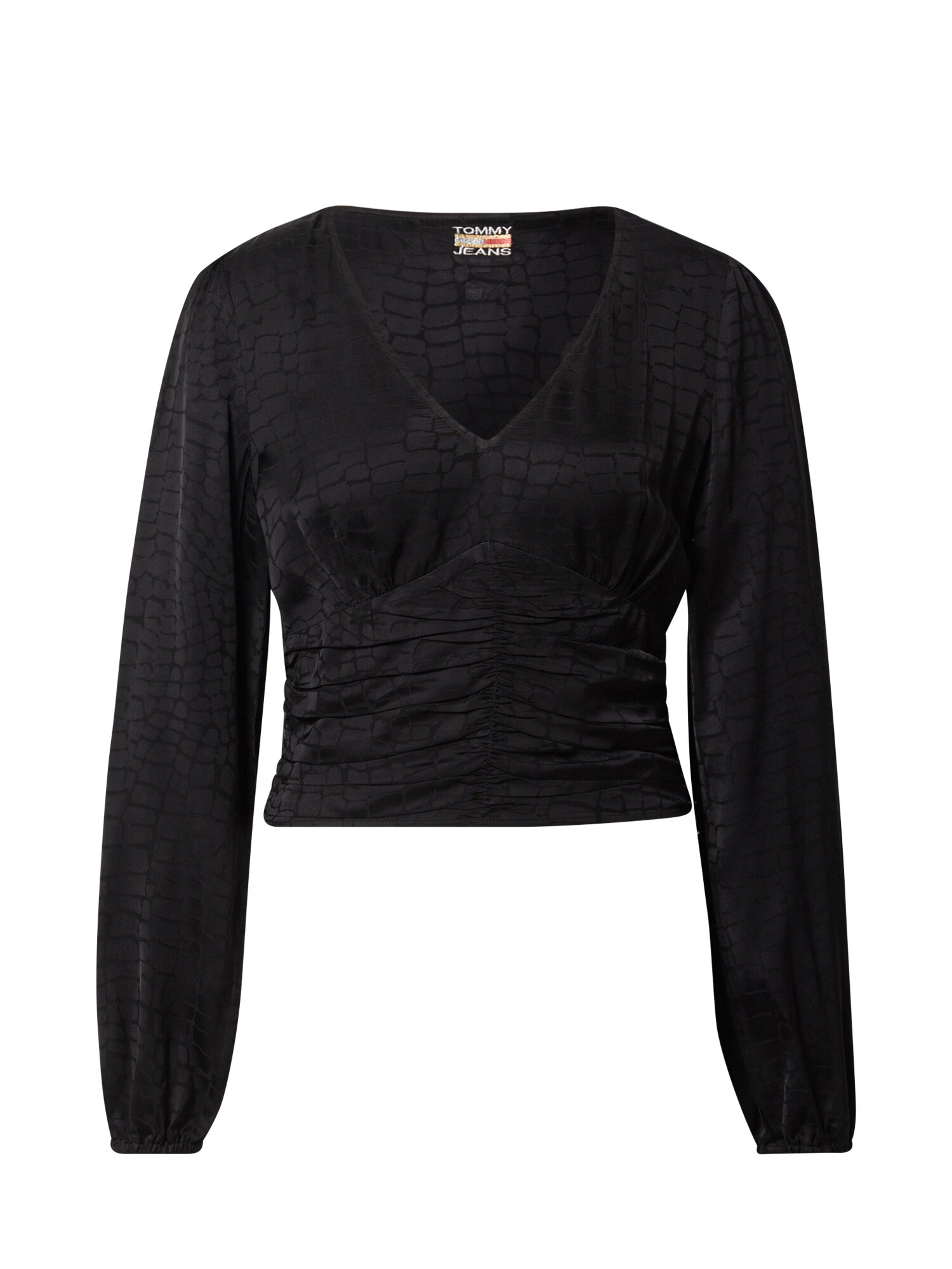 Tommy Jeans Bluză 'Party' negru - Pled.ro