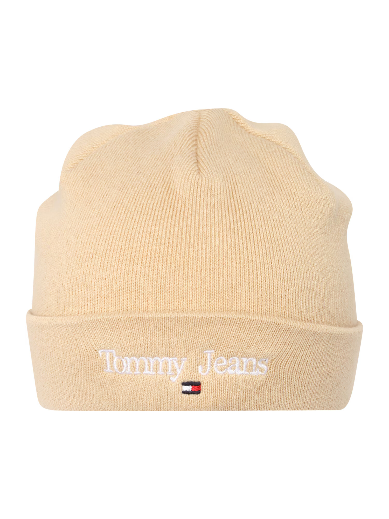 Tommy Jeans Căciulă bej / alb - Pled.ro