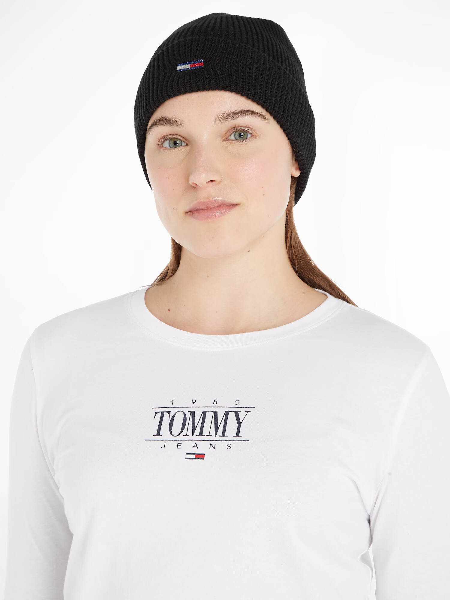 Tommy Jeans Căciulă roșu / negru / alb - Pled.ro