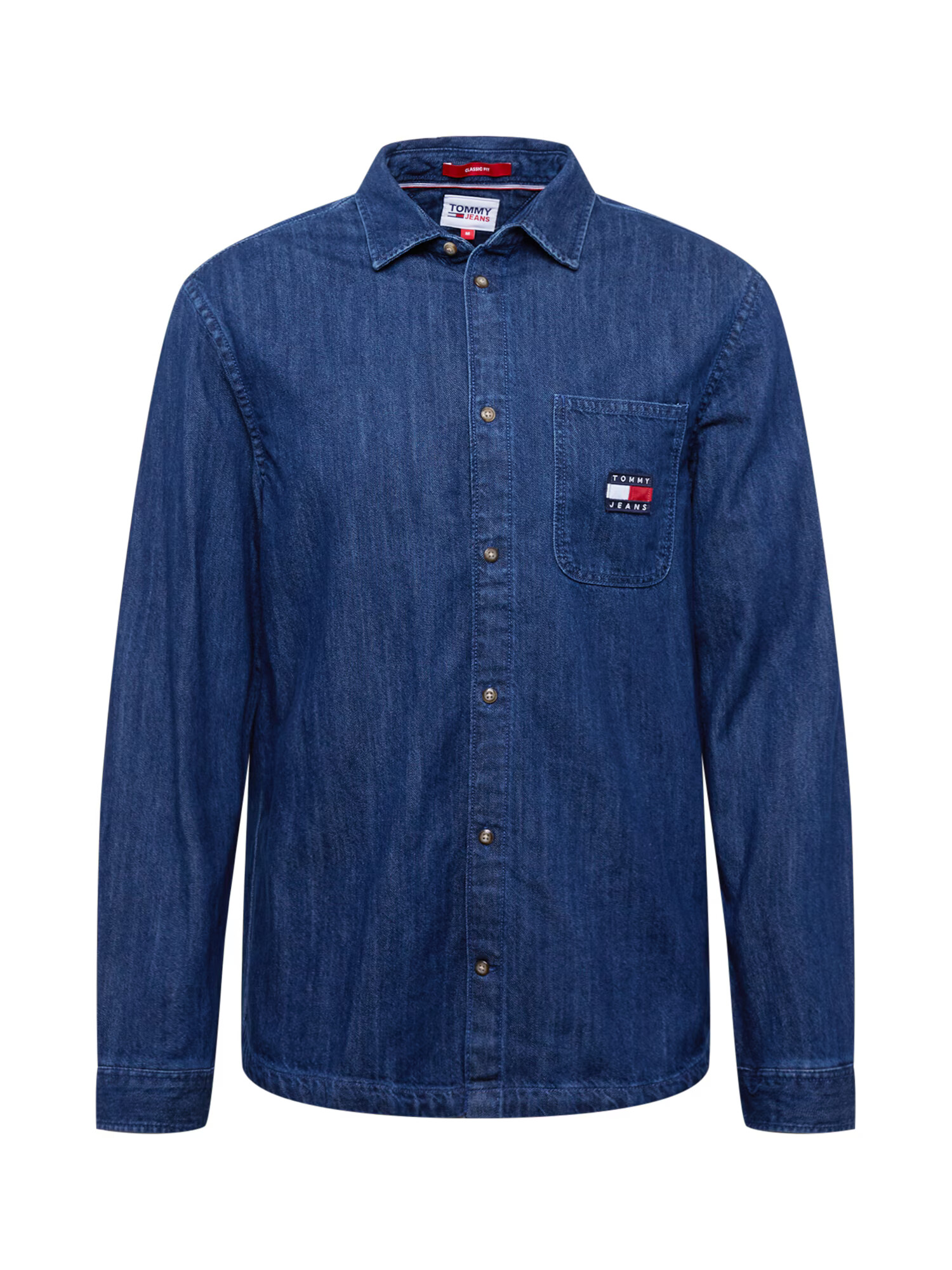 Tommy Jeans Cămașă albastru denim / roșu / alb - Pled.ro