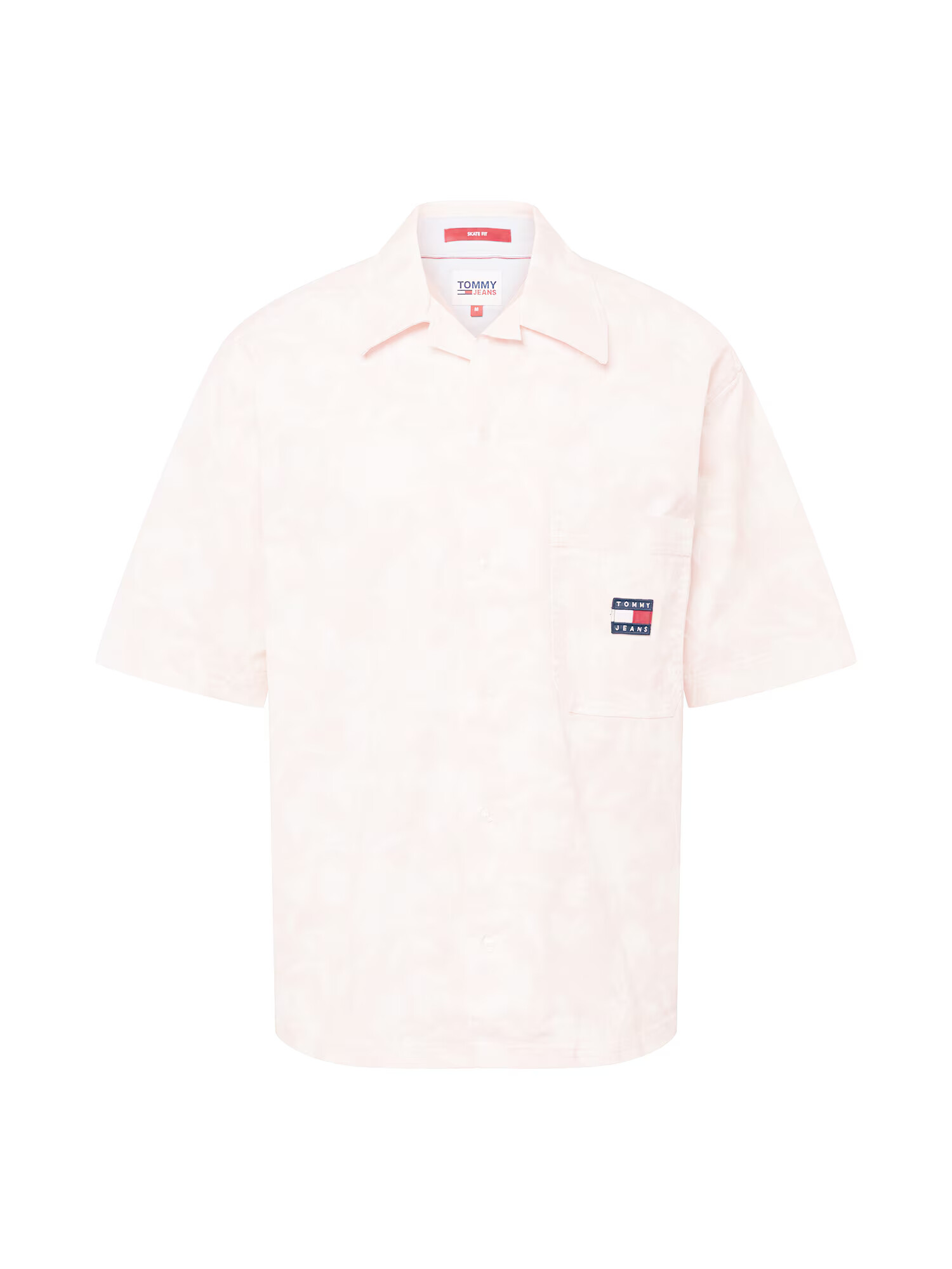 Tommy Jeans Cămașă albastru închis / roz pastel / roșu intens / alb - Pled.ro