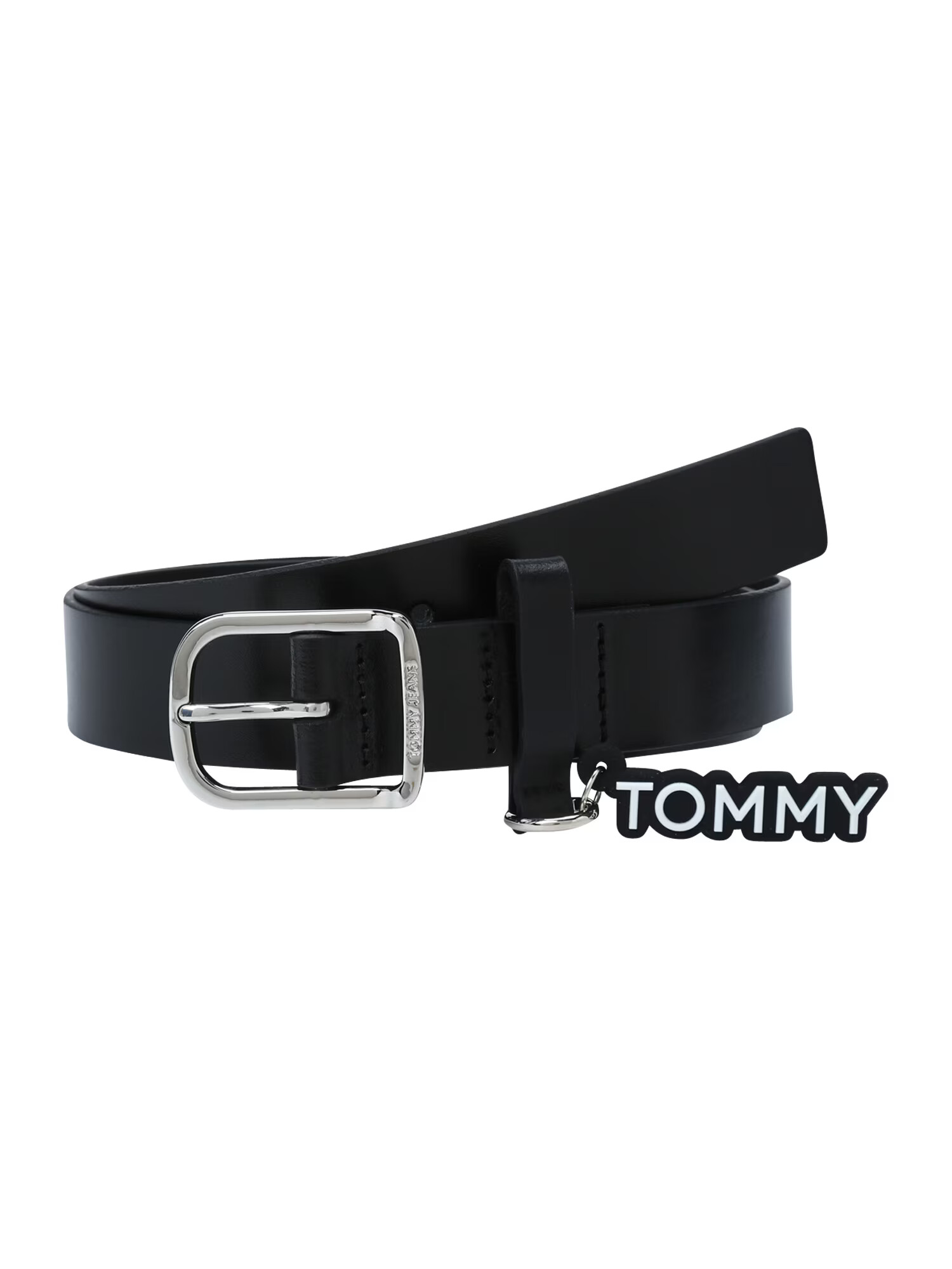 Tommy Jeans Curea negru / alb murdar - Pled.ro