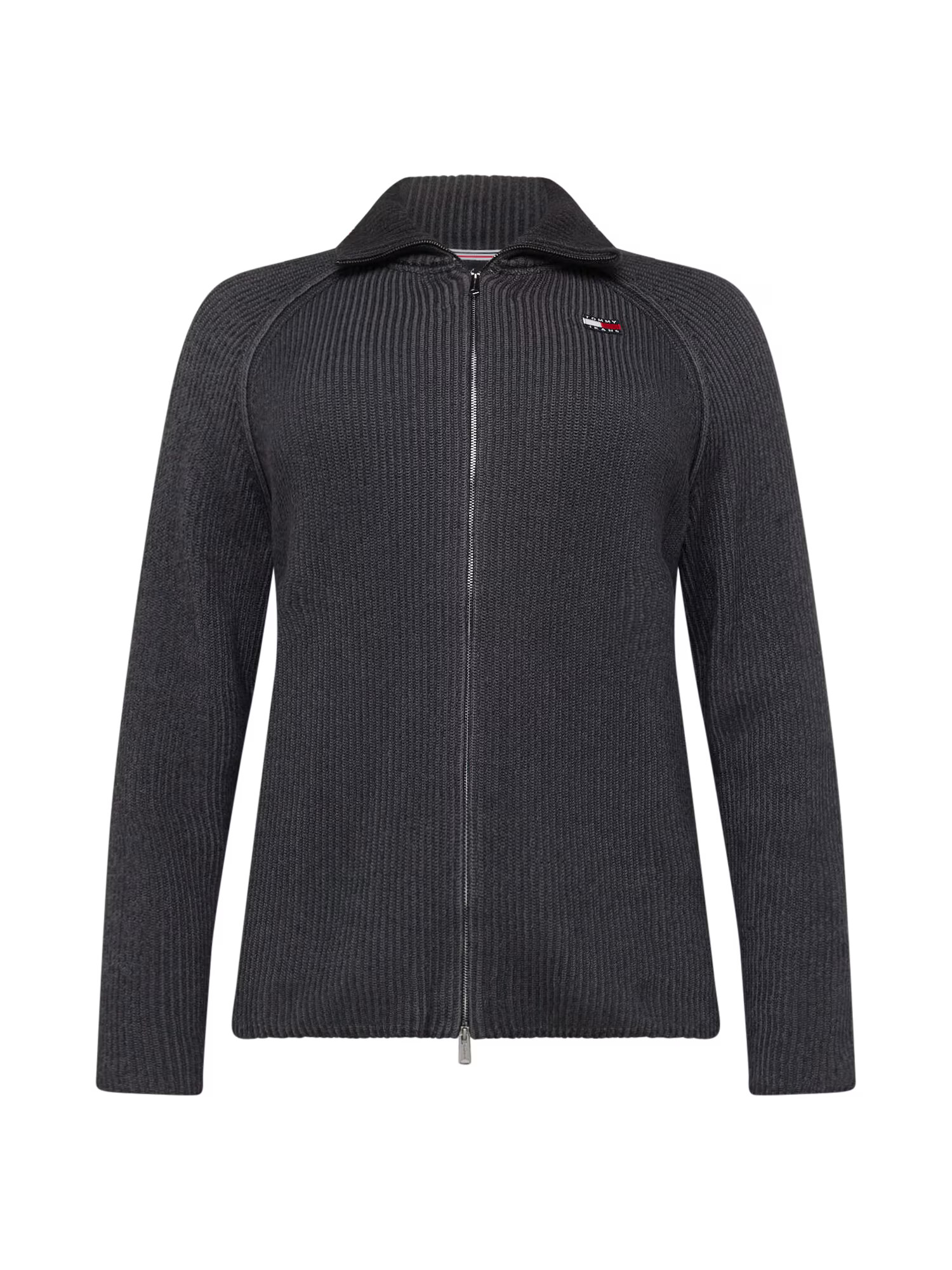 Tommy Jeans Curve Geacă tricotată bleumarin / roșu / negru / alb - Pled.ro