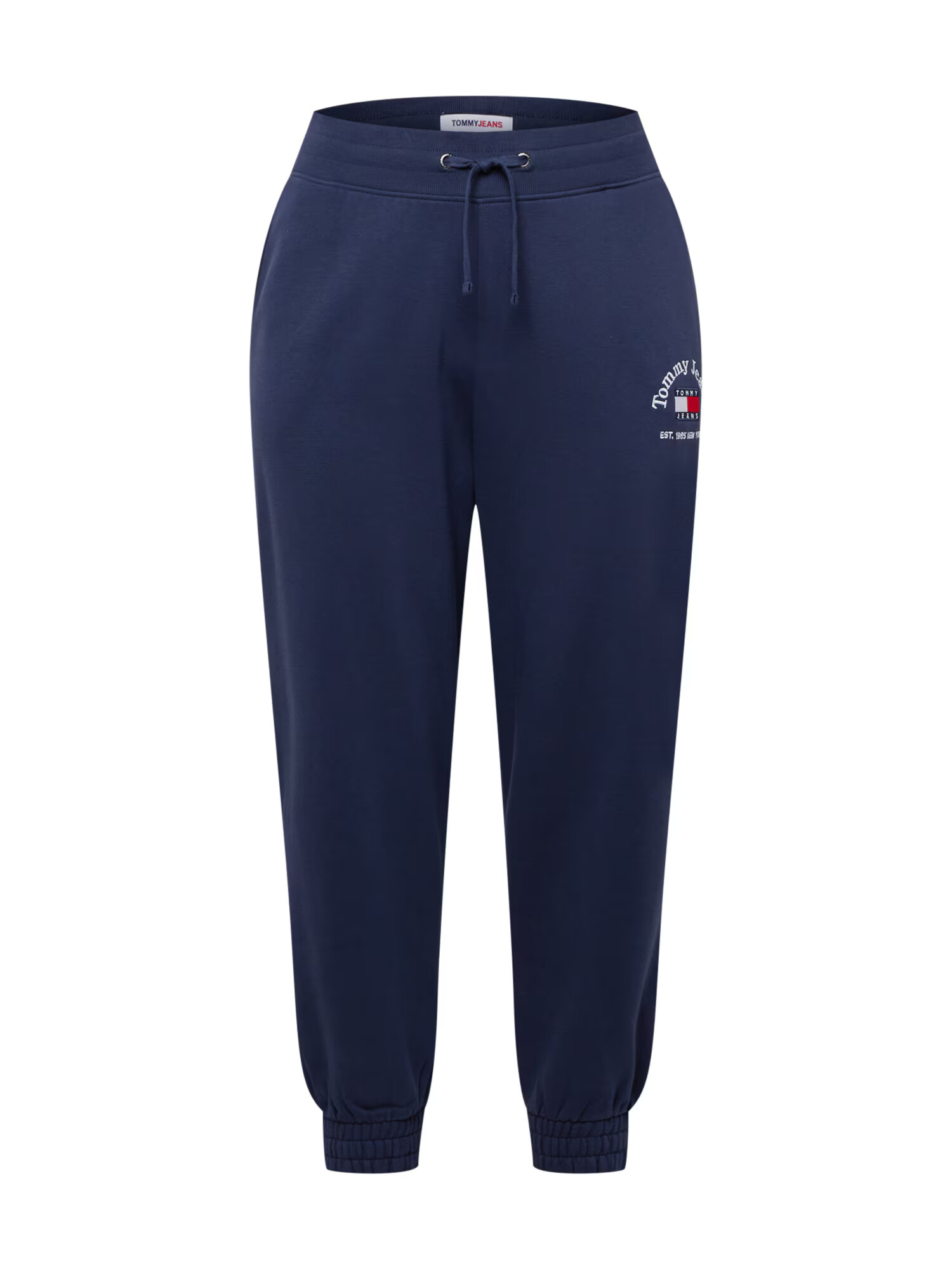 Tommy Jeans Curve Pantaloni bleumarin / roșu / alb - Pled.ro