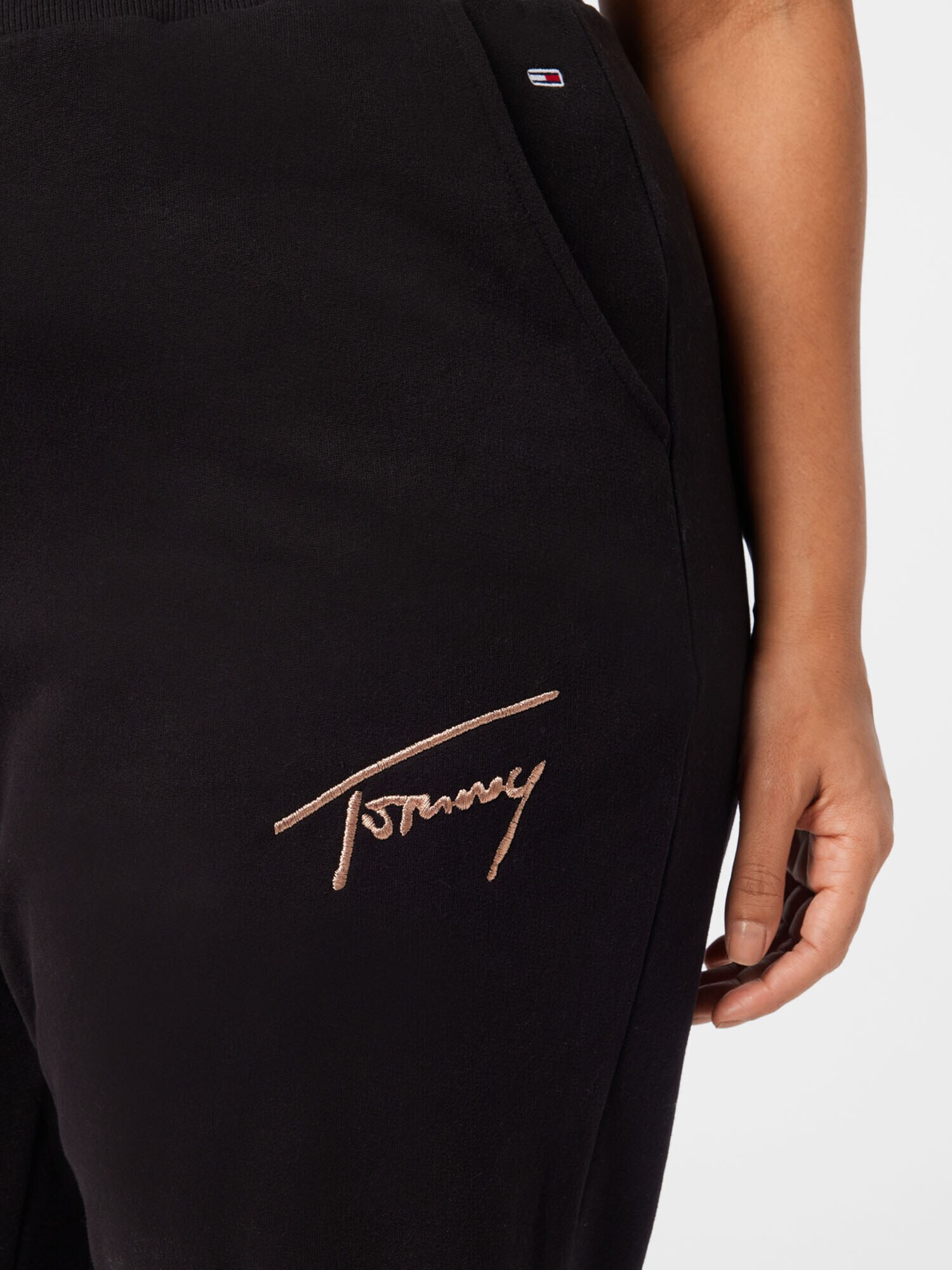 Tommy Jeans Curve Pantaloni negru - Pled.ro