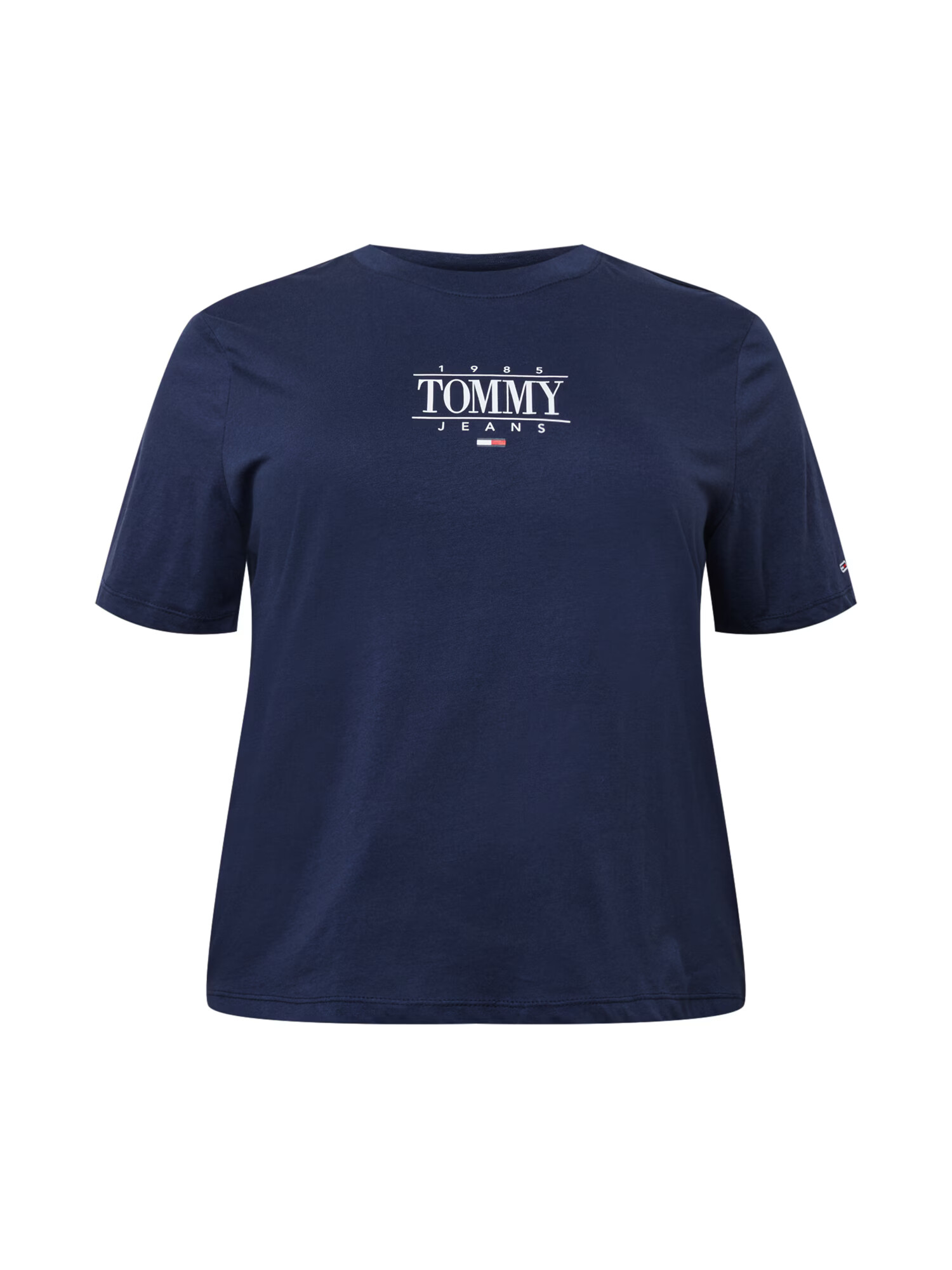 Tommy Jeans Curve Tricou bleumarin / roșu / alb - Pled.ro