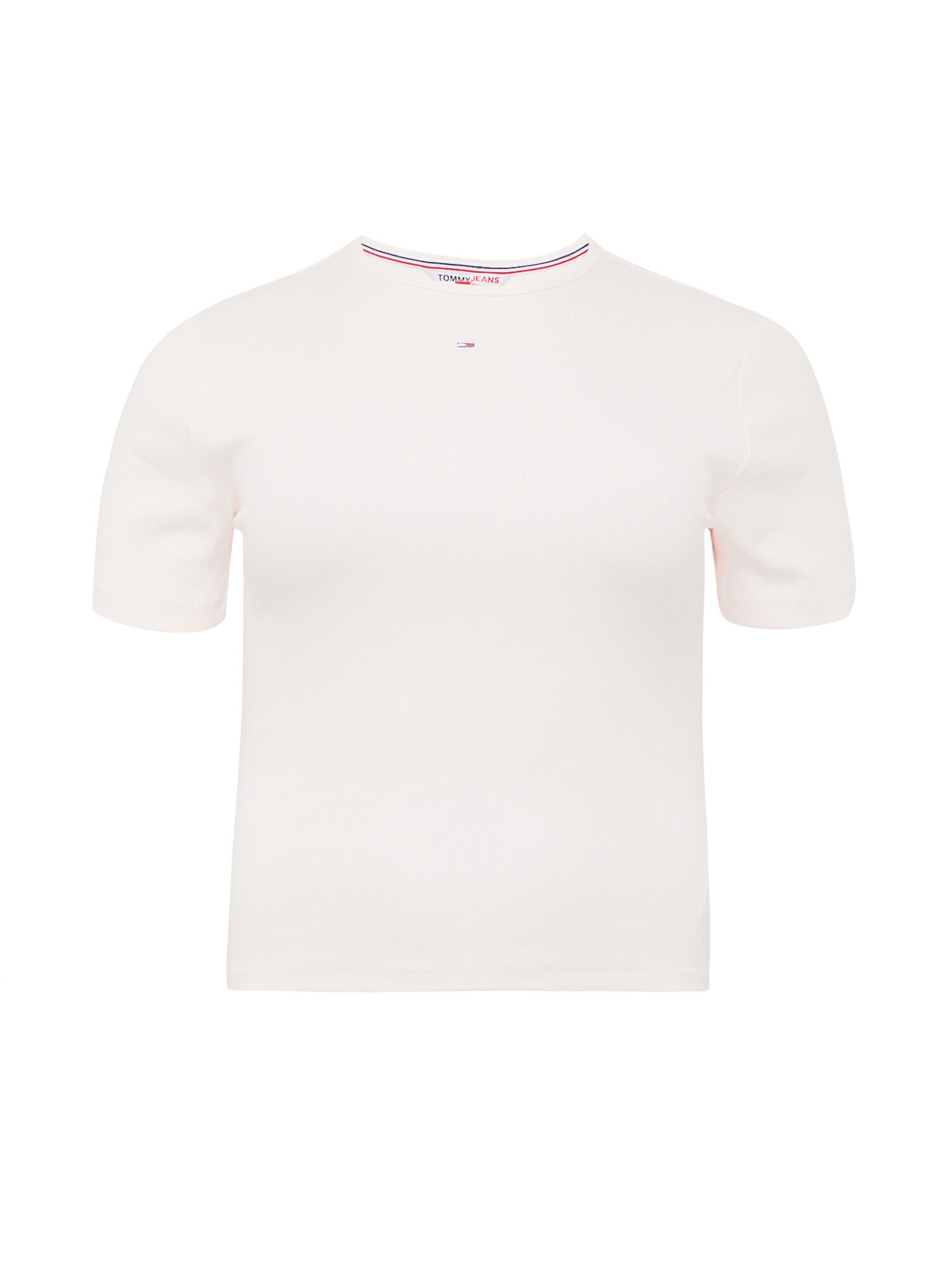 Tommy Jeans Curve Tricou 'Essential' rosé - Pled.ro