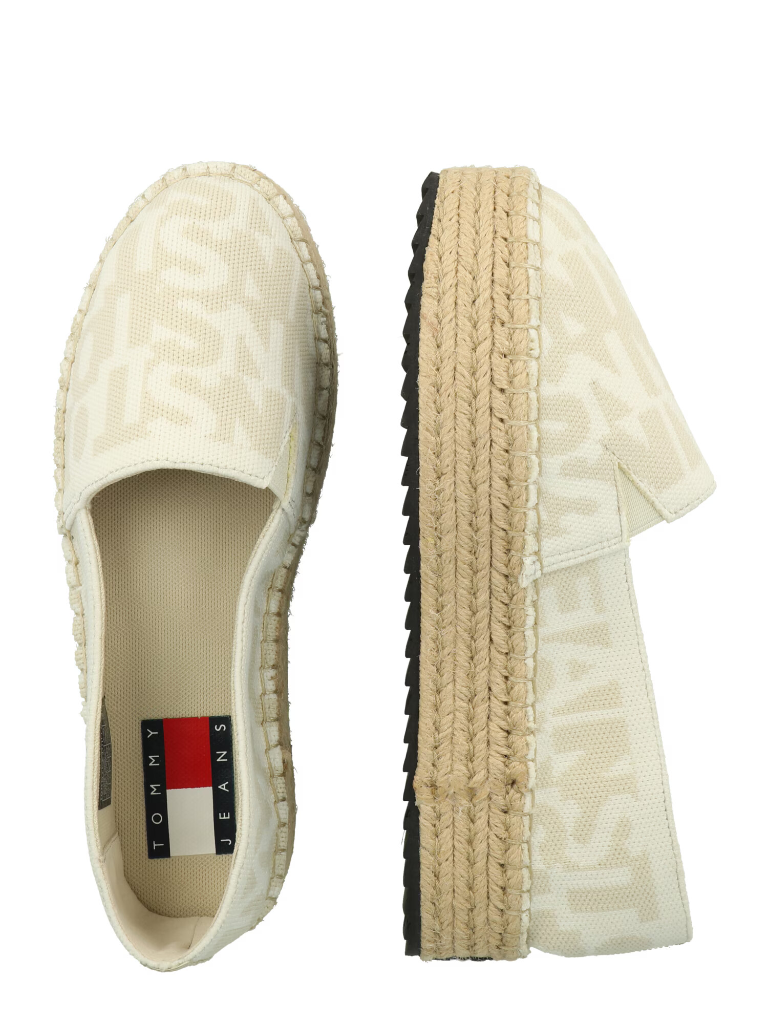 Tommy Jeans Espadrile bej / crem - Pled.ro