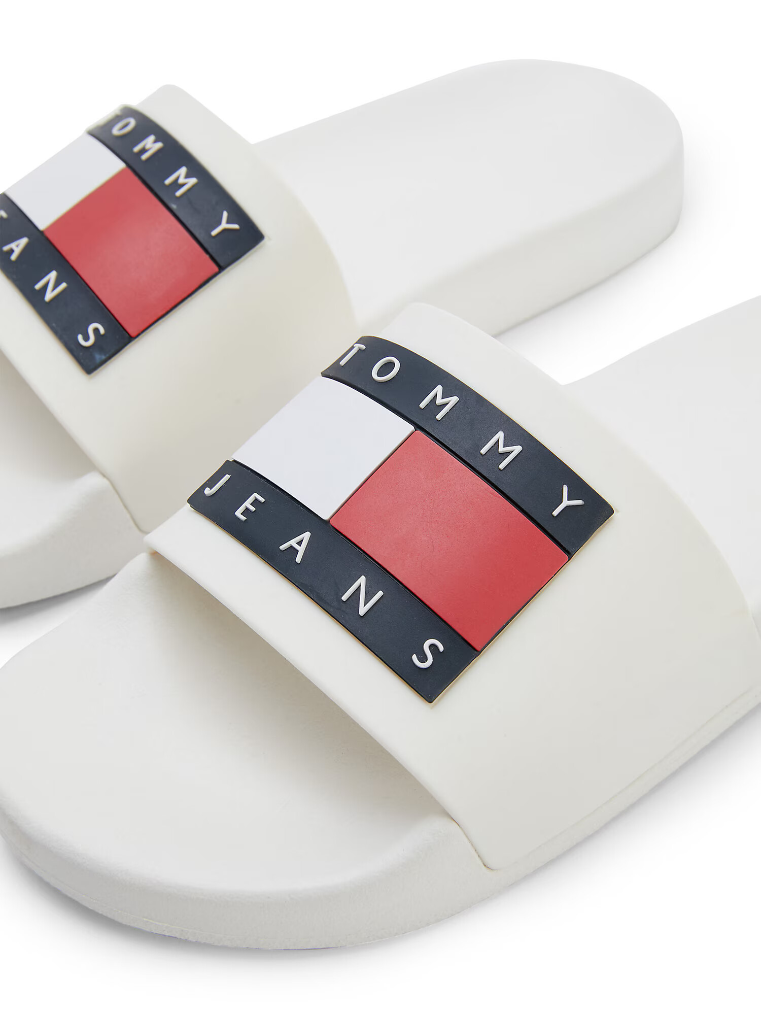 Tommy Jeans Flip-flops albastru închis / roșu / alb - Pled.ro