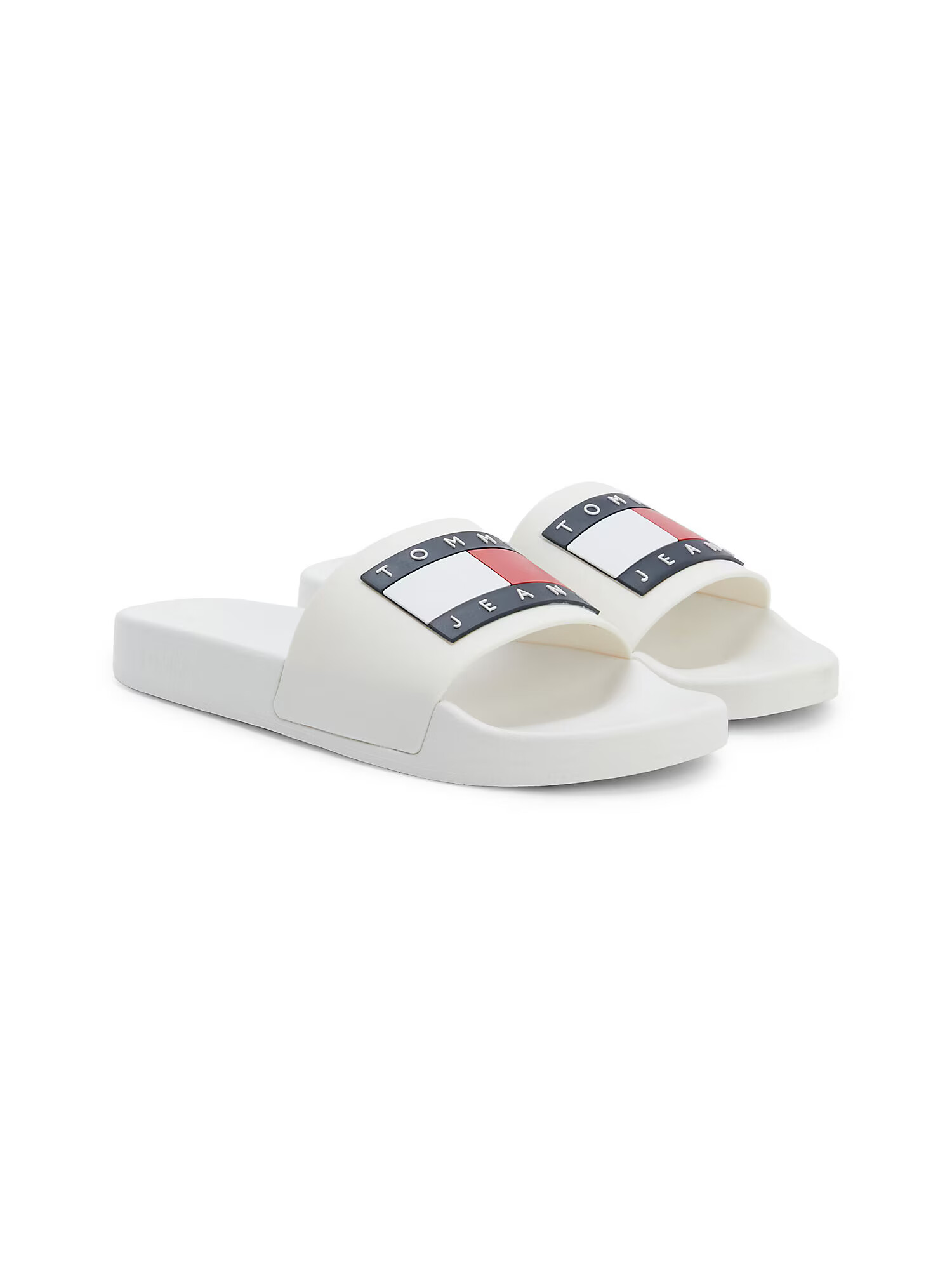 Tommy Jeans Flip-flops albastru închis / roșu / alb - Pled.ro