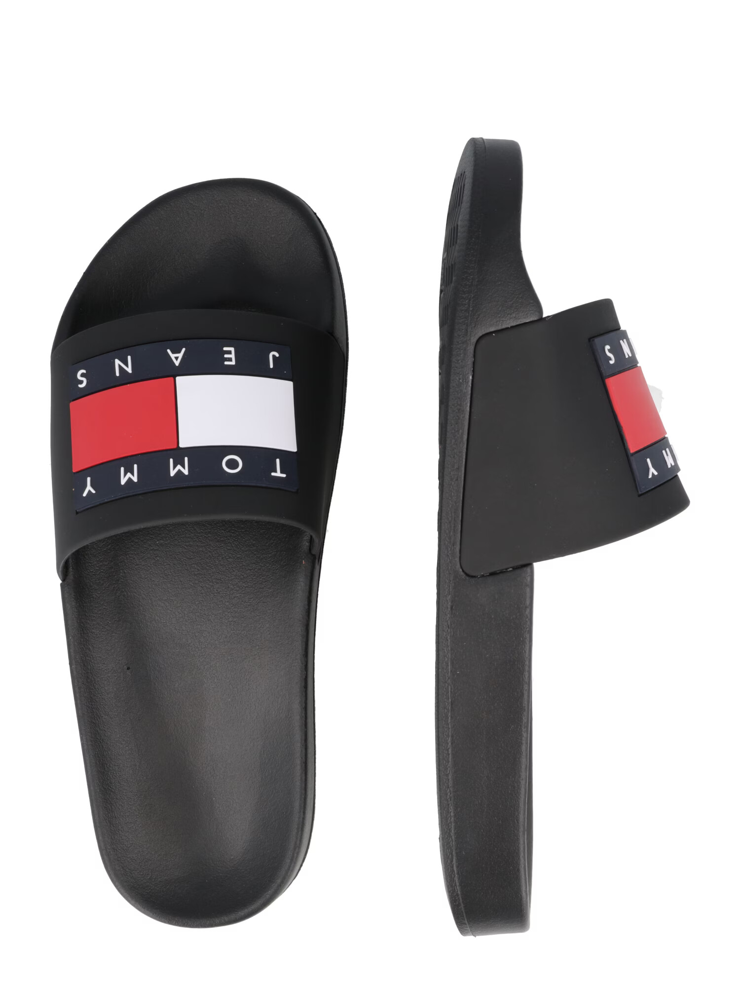 Tommy Jeans Flip-flops bleumarin / roșu / negru / alb - Pled.ro