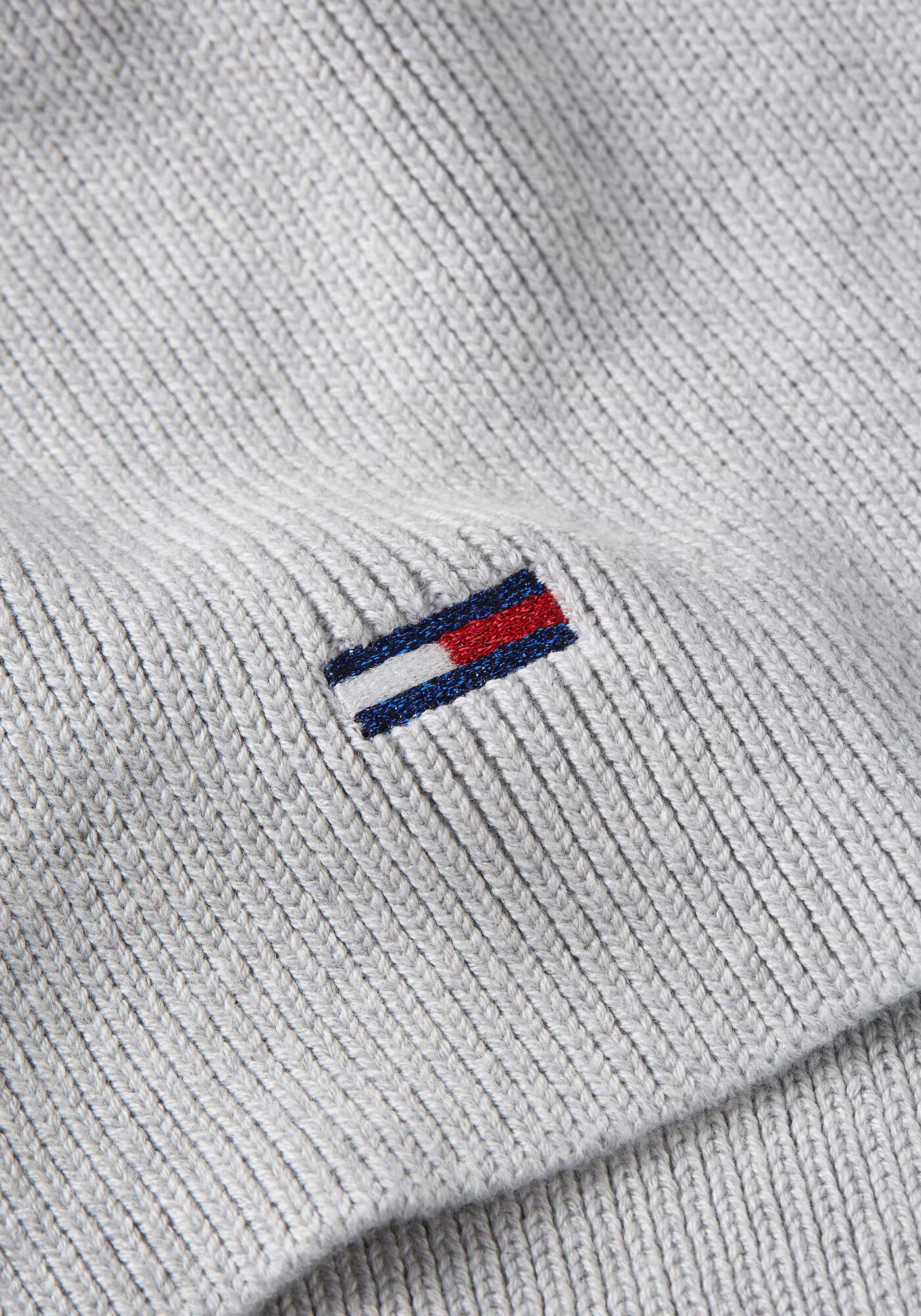 Tommy Jeans Fular bleumarin / gri argintiu / roșu / alb - Pled.ro