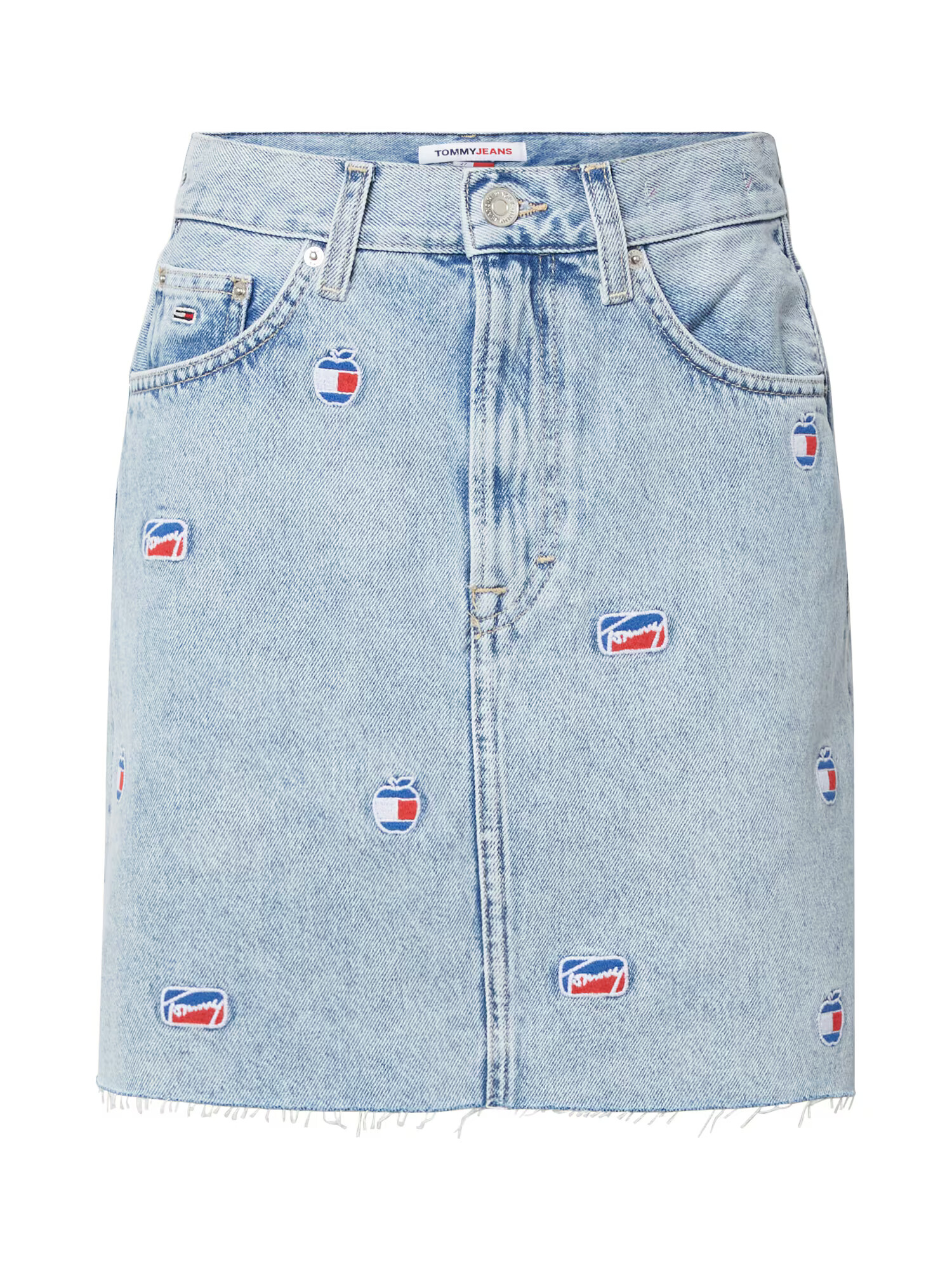 Tommy Jeans Fustă albastru regal / albastru denim / roșu / alb - Pled.ro