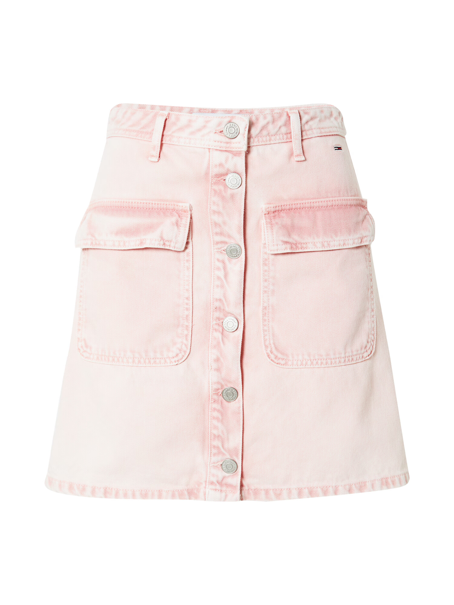 Tommy Jeans Fustă roz pastel - Pled.ro