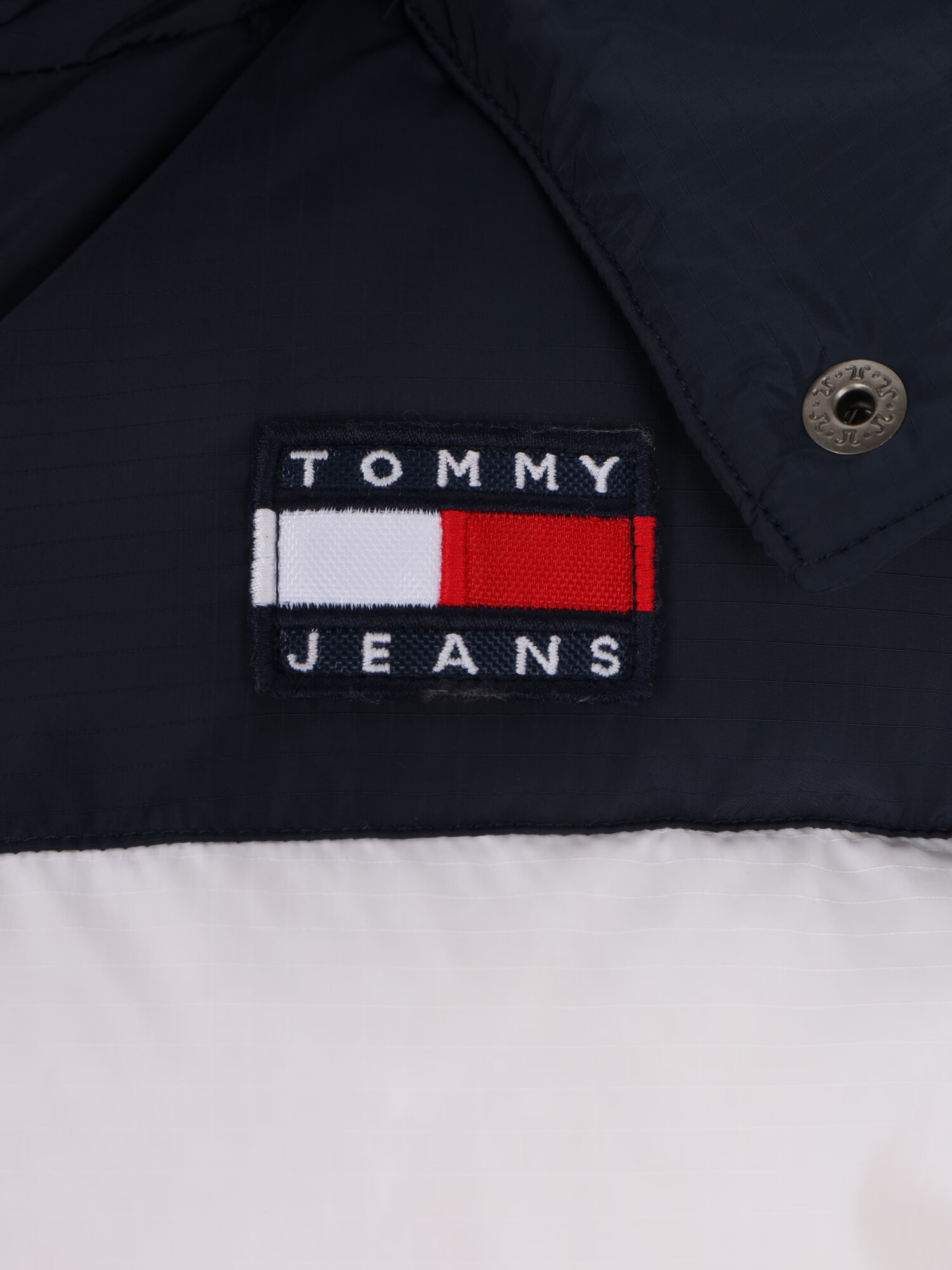 Tommy Jeans Geacă de iarnă 'Alaska' bleumarin / roșu / alb - Pled.ro