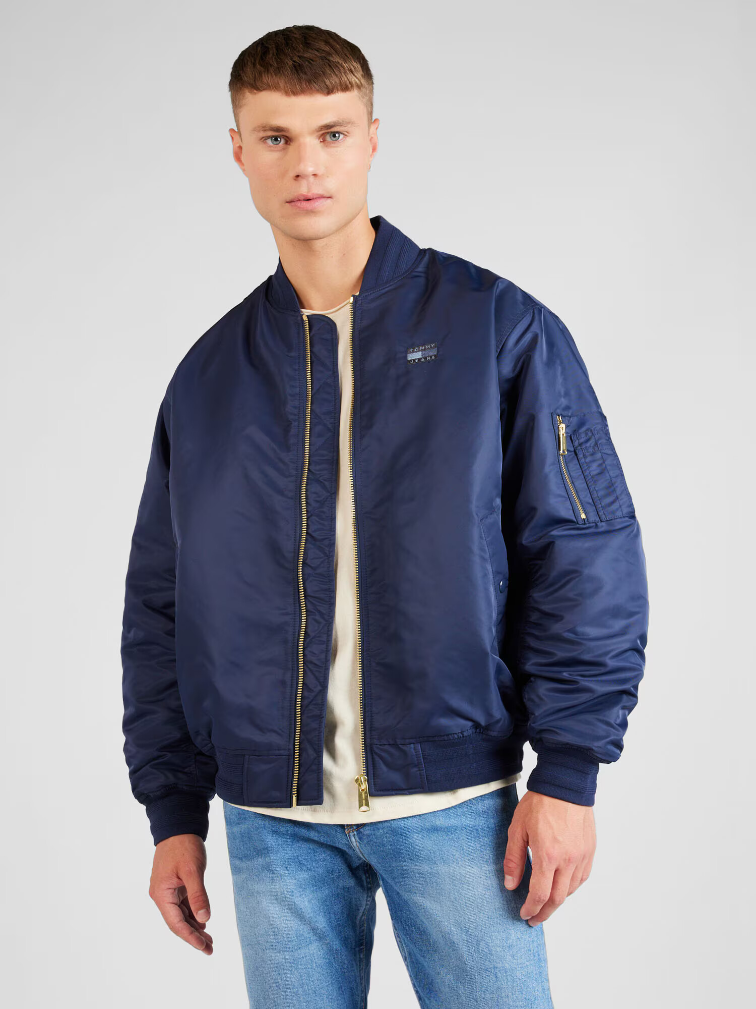 Tommy Jeans Geacă de primăvară-toamnă 'Authentic' bleumarin - Pled.ro