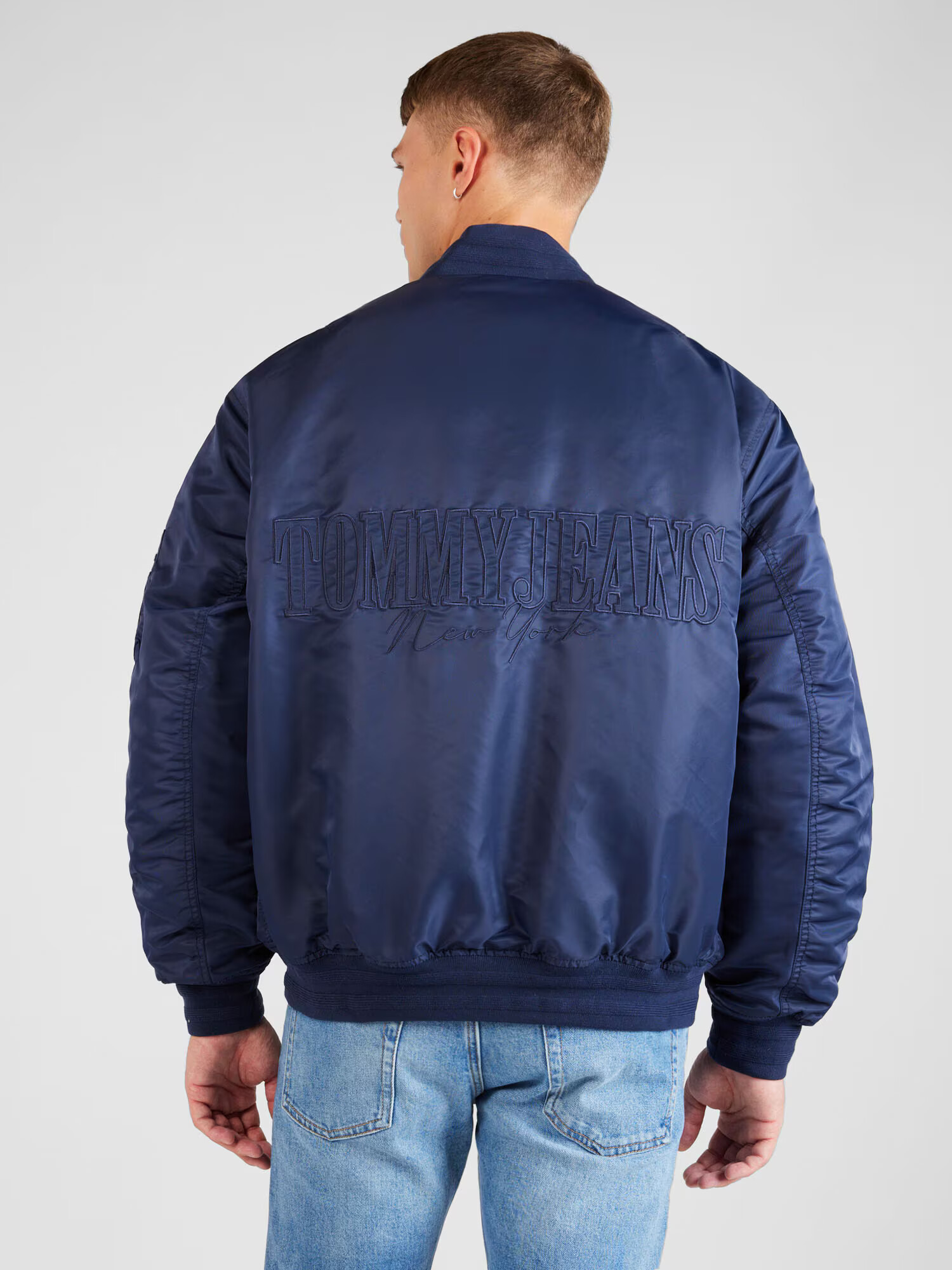 Tommy Jeans Geacă de primăvară-toamnă 'Authentic' bleumarin - Pled.ro