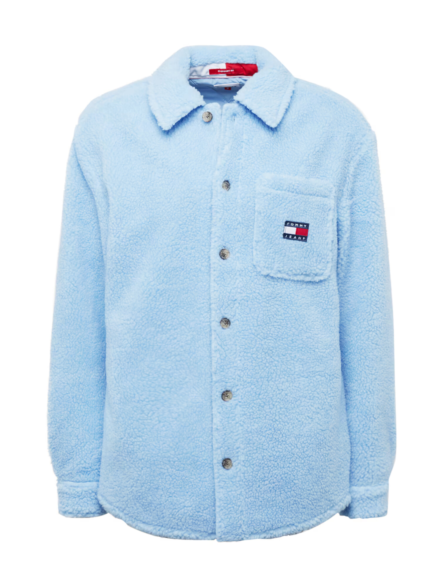 Tommy Jeans Geacă de primăvară-toamnă bleumarin / albastru deschis / roșu / alb - Pled.ro