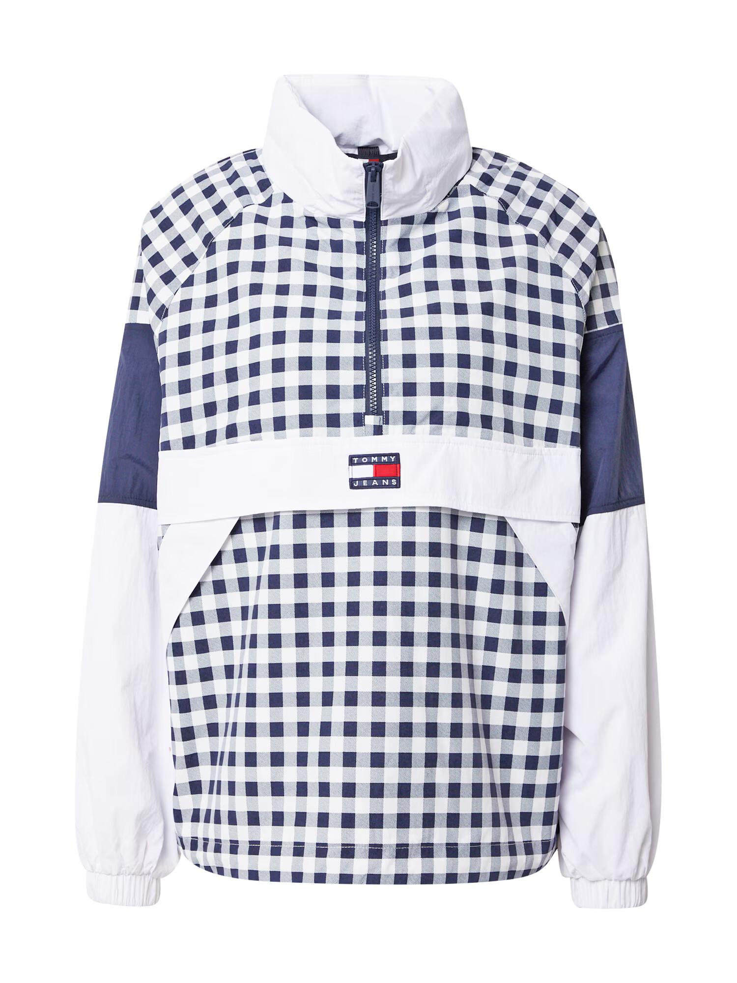 Tommy Jeans Geacă de primăvară-toamnă bleumarin / roșu / alb - Pled.ro