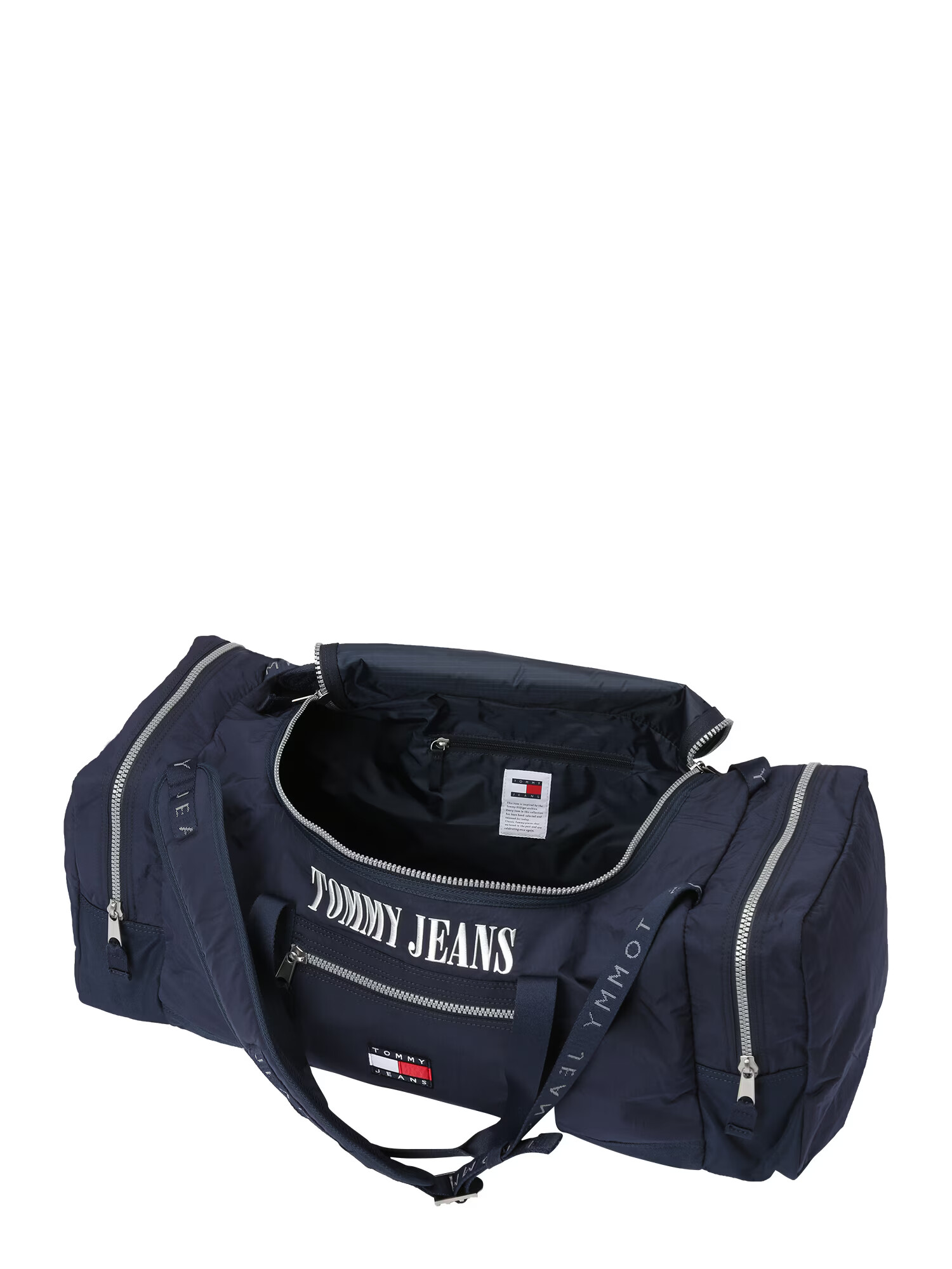 Tommy Jeans Geantă de călătorie albastru închis / roși aprins / alb - Pled.ro