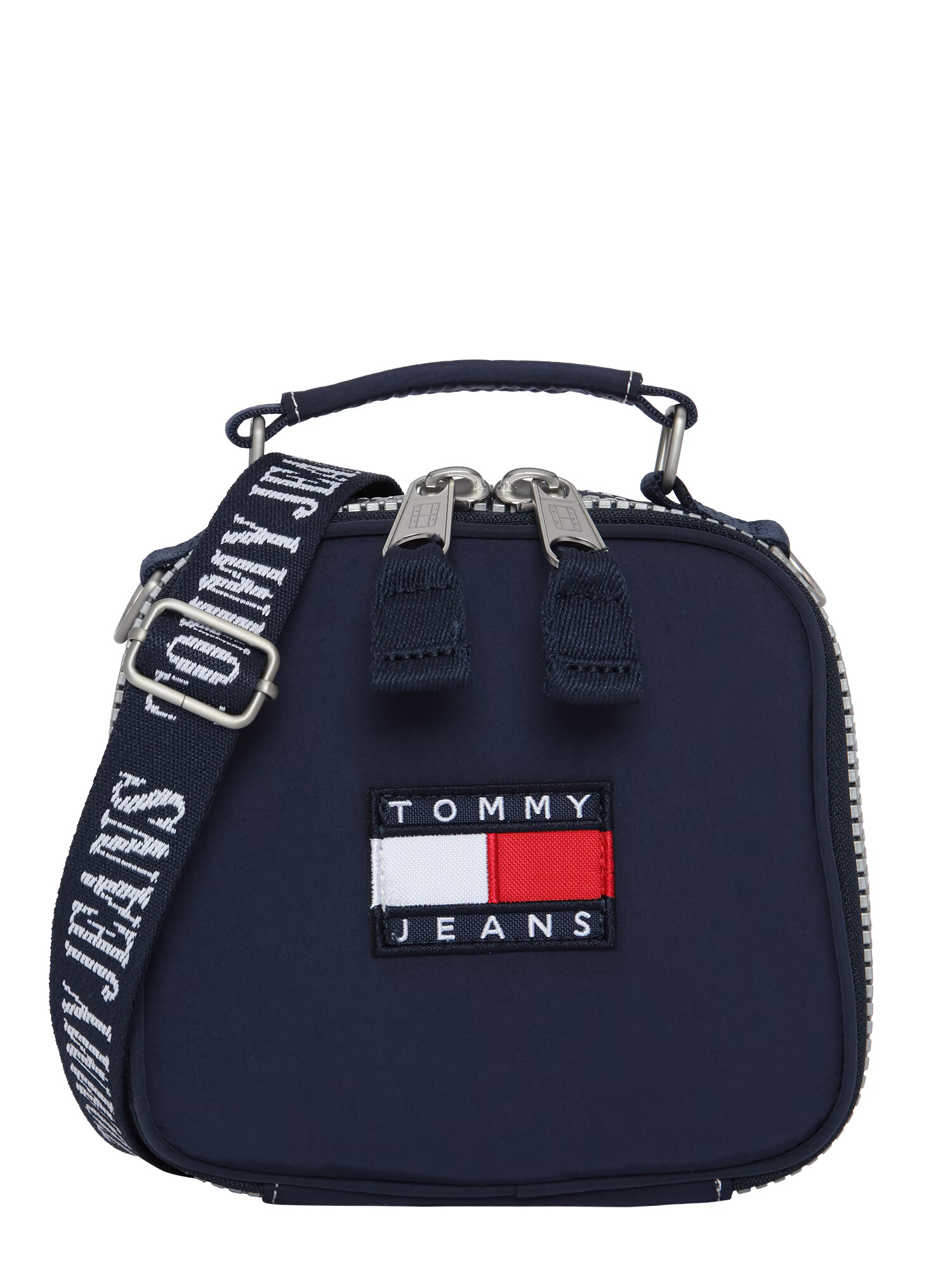 Tommy Jeans Geantă de umăr bleumarin / roșu / alb - Pled.ro