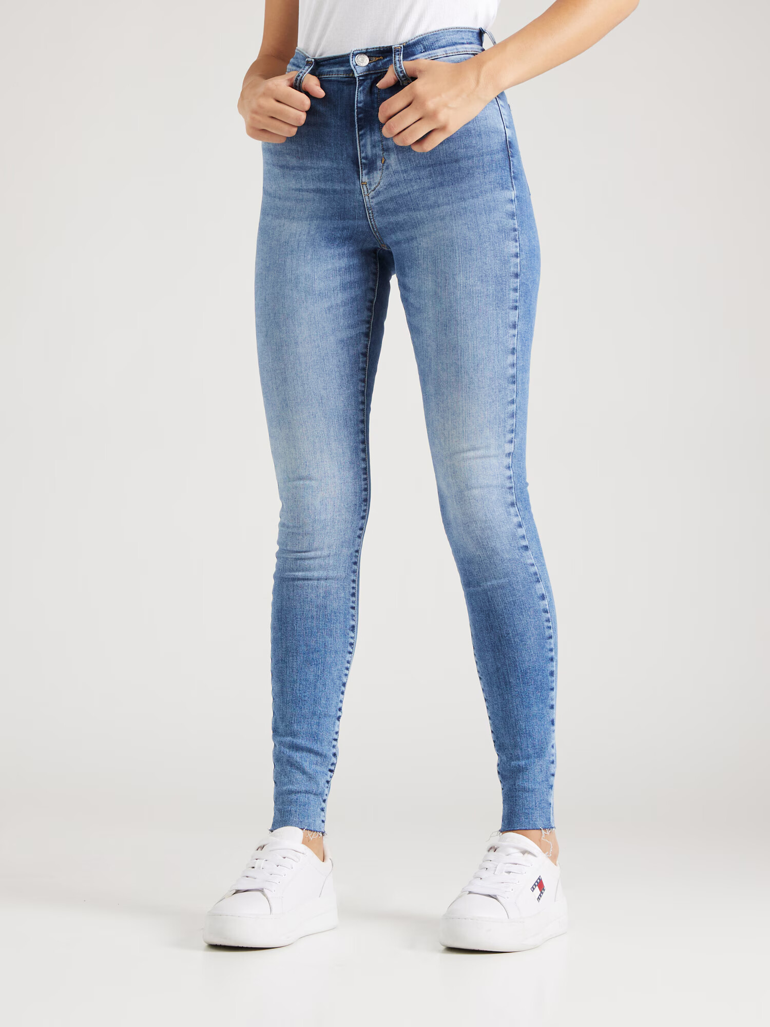 Tommy Jeans Jeans 'Sylvia' albastru denim - Pled.ro