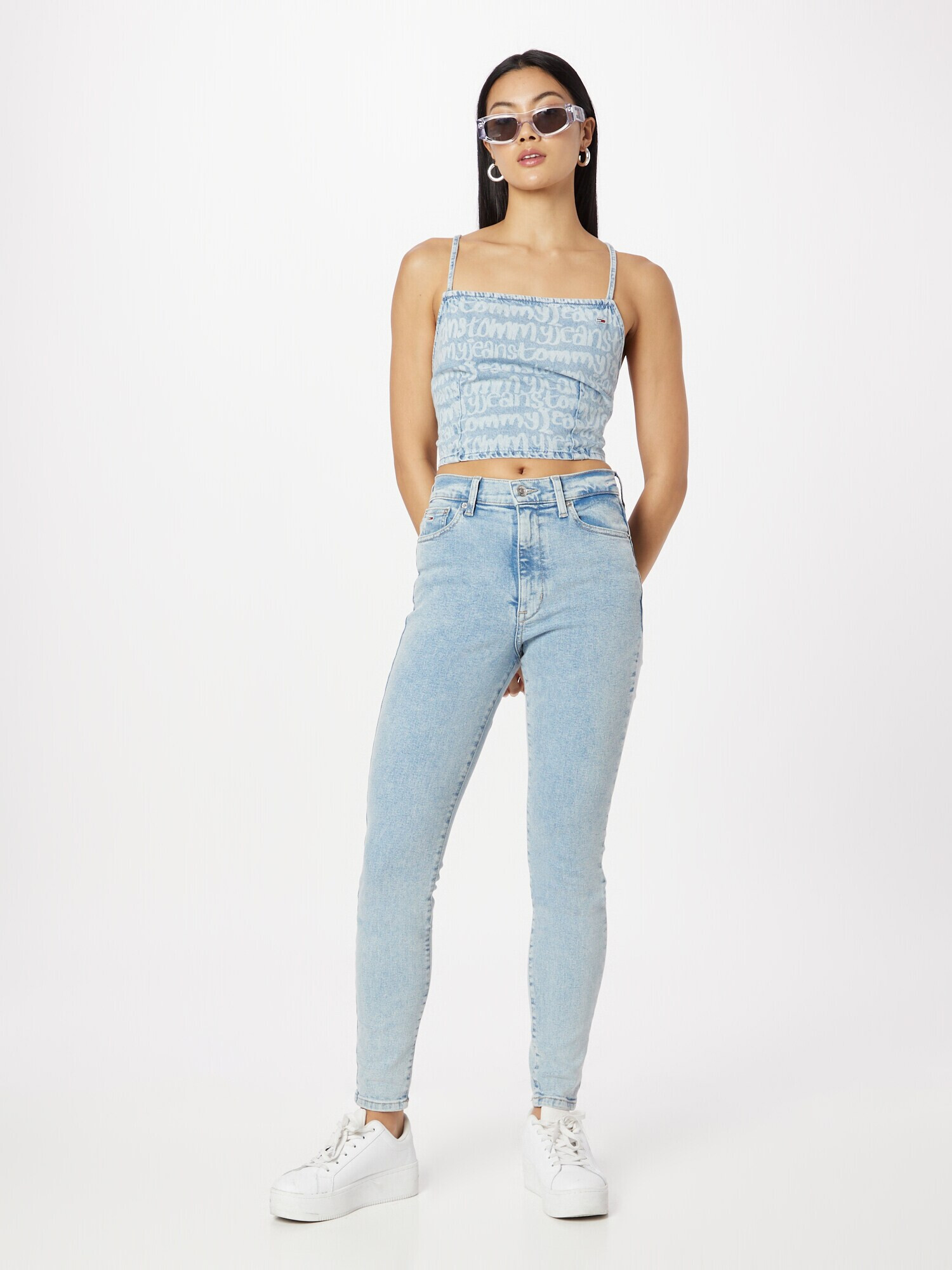 Tommy Jeans Jeans albastru deschis - Pled.ro