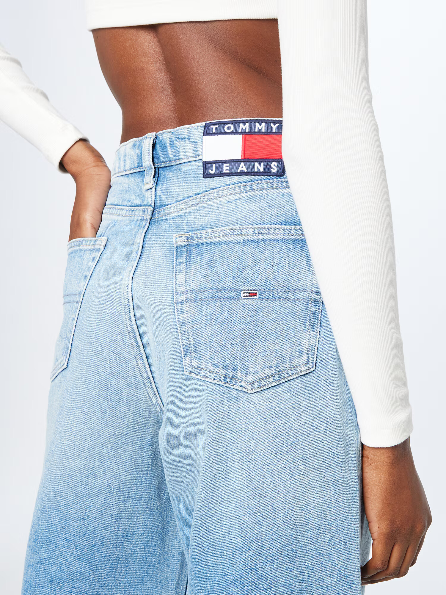 Tommy Jeans Jeans albastru deschis - Pled.ro