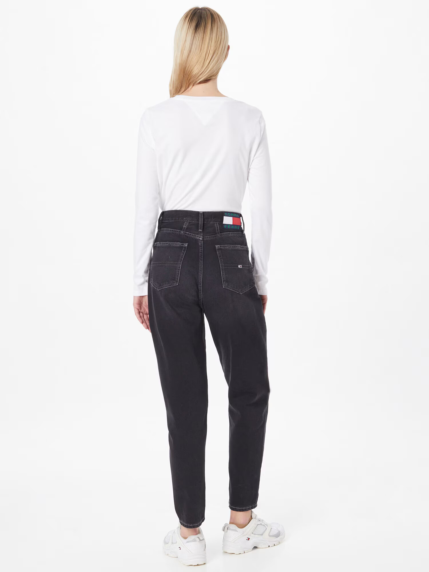 Tommy Jeans Jeans albastru închis / roșu / negru denim / alb - Pled.ro