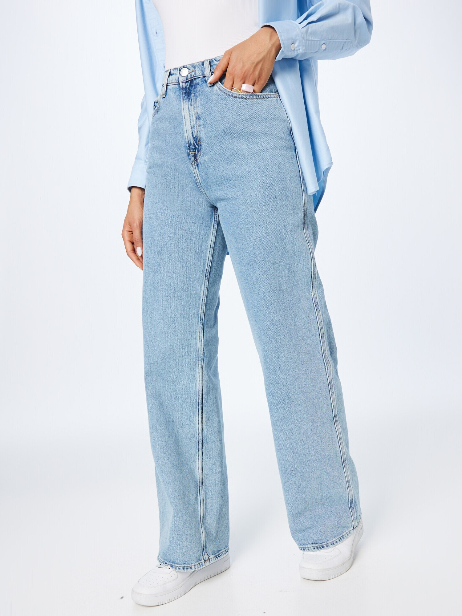 Tommy Jeans Jeans 'Claire' albastru denim - Pled.ro