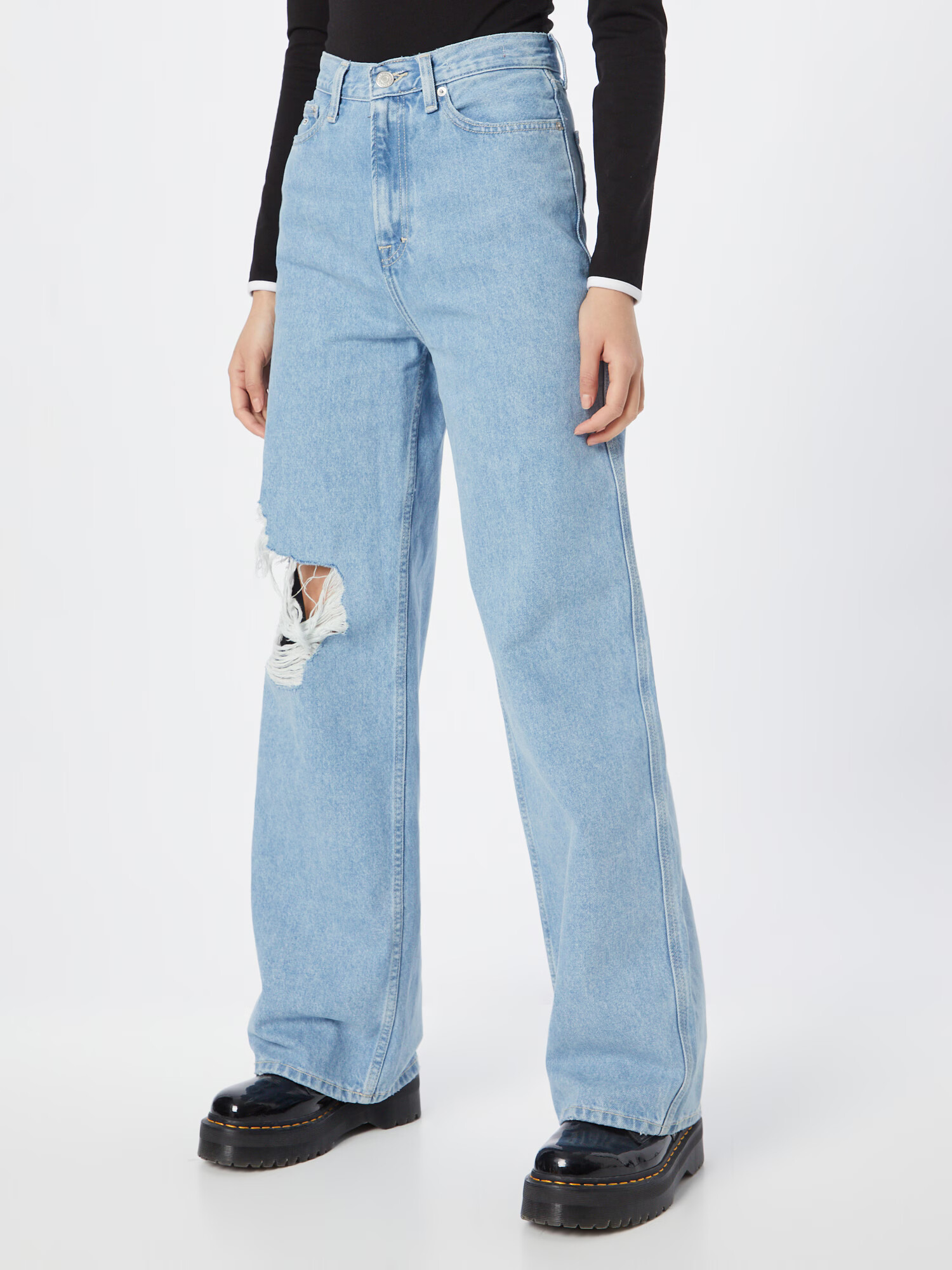 Tommy Jeans Jeans 'Claire' albastru deschis - Pled.ro