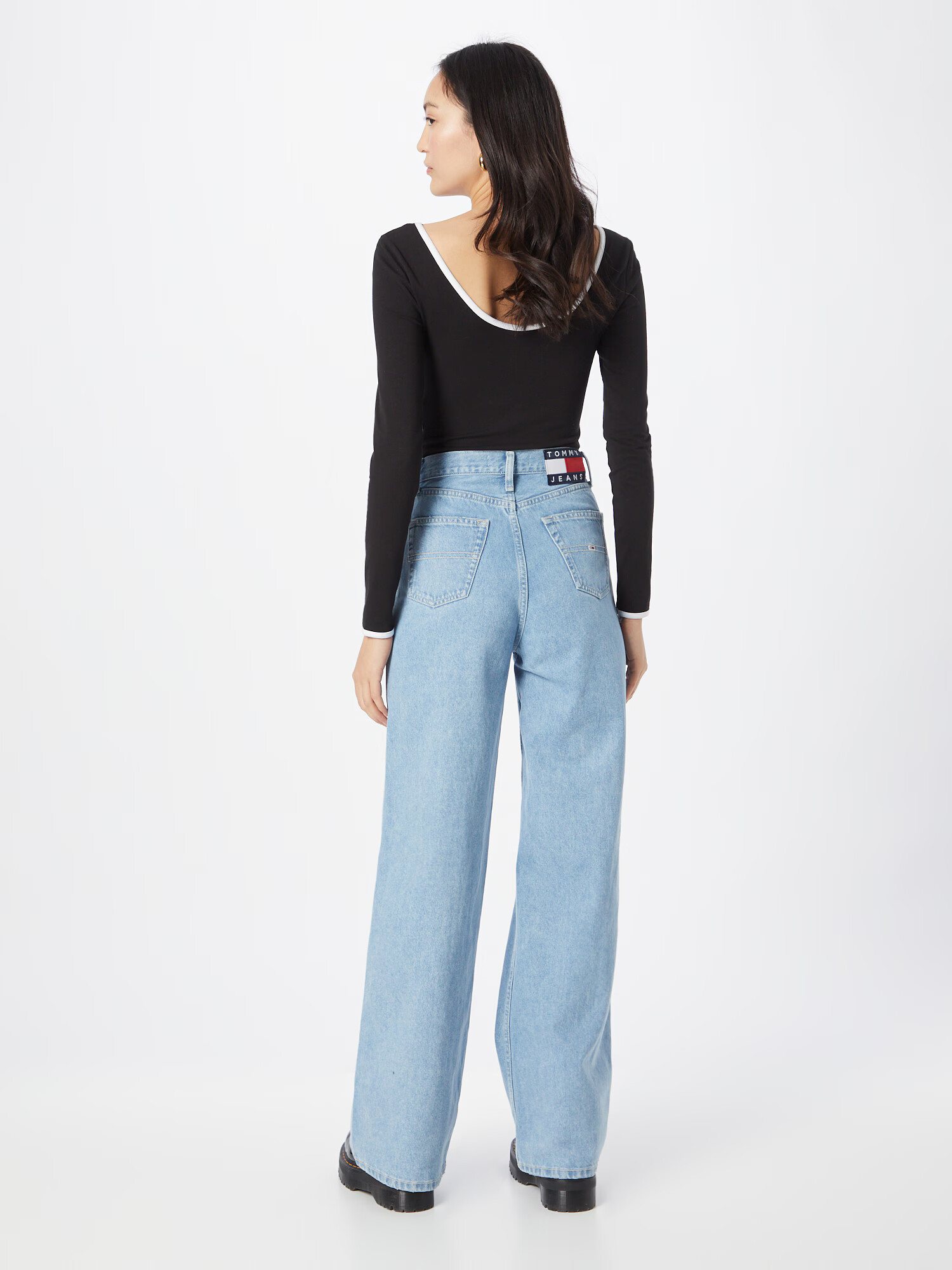 Tommy Jeans Jeans 'Claire' albastru deschis - Pled.ro