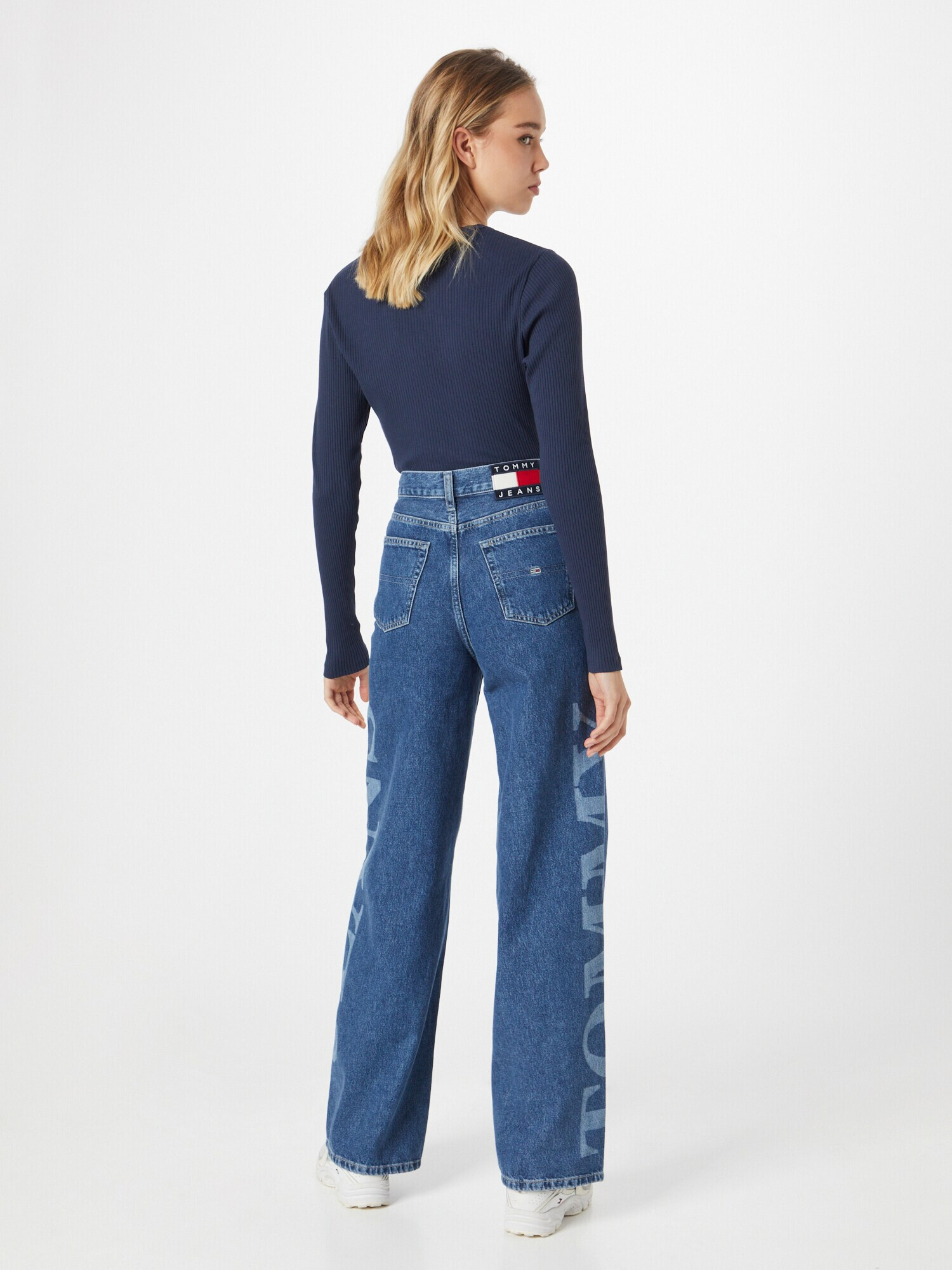 Tommy Jeans Jeans 'Claire' albastru denim / albastru deschis - Pled.ro