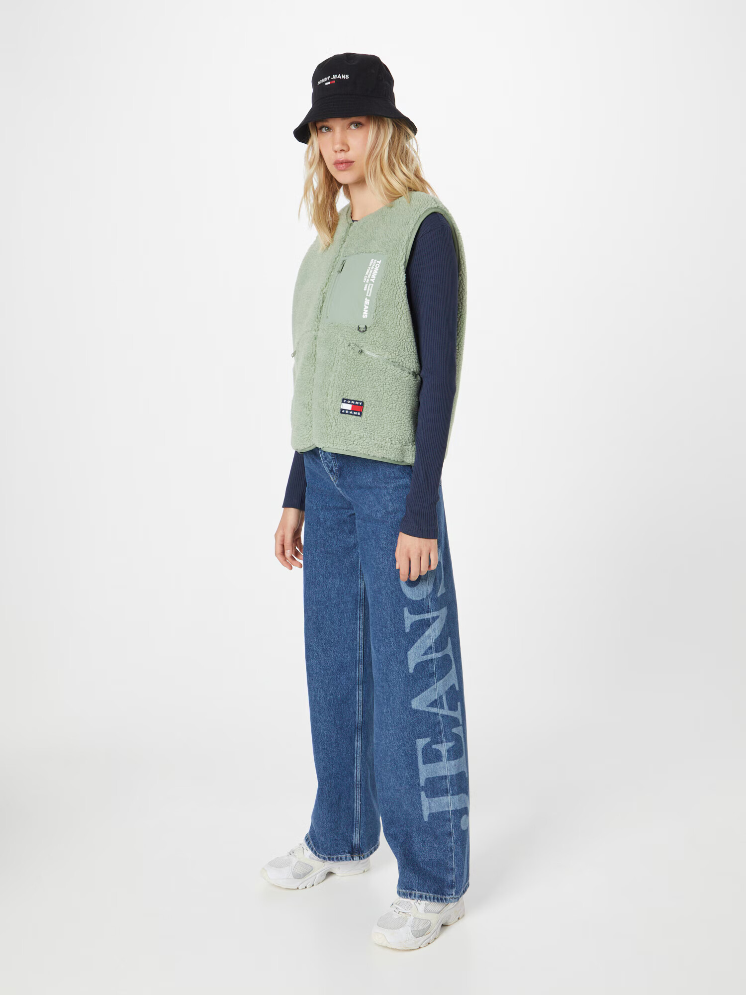 Tommy Jeans Jeans 'Claire' albastru denim / albastru deschis - Pled.ro