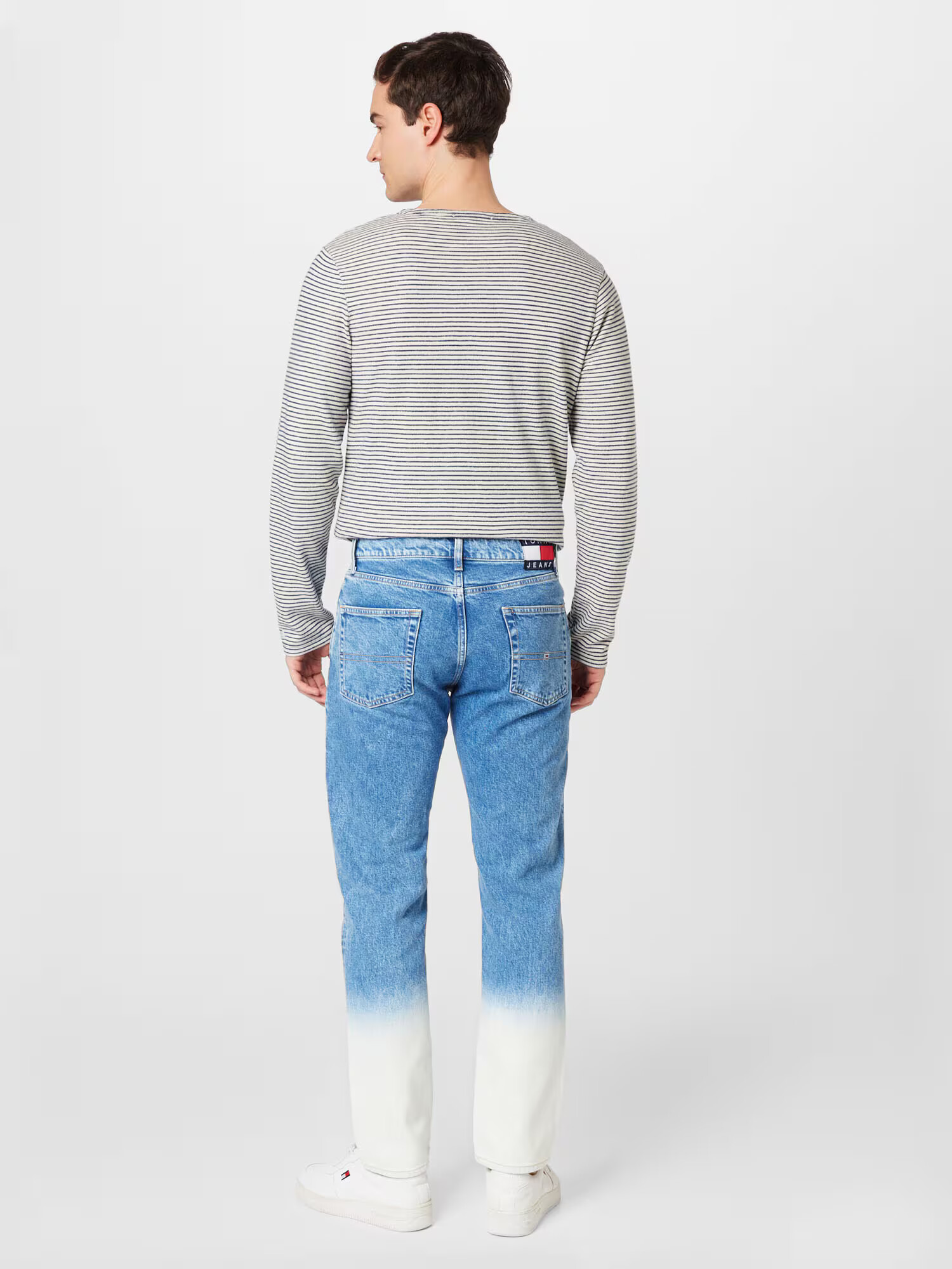 Tommy Jeans Jeans 'ETHAN' albastru denim / alb - Pled.ro