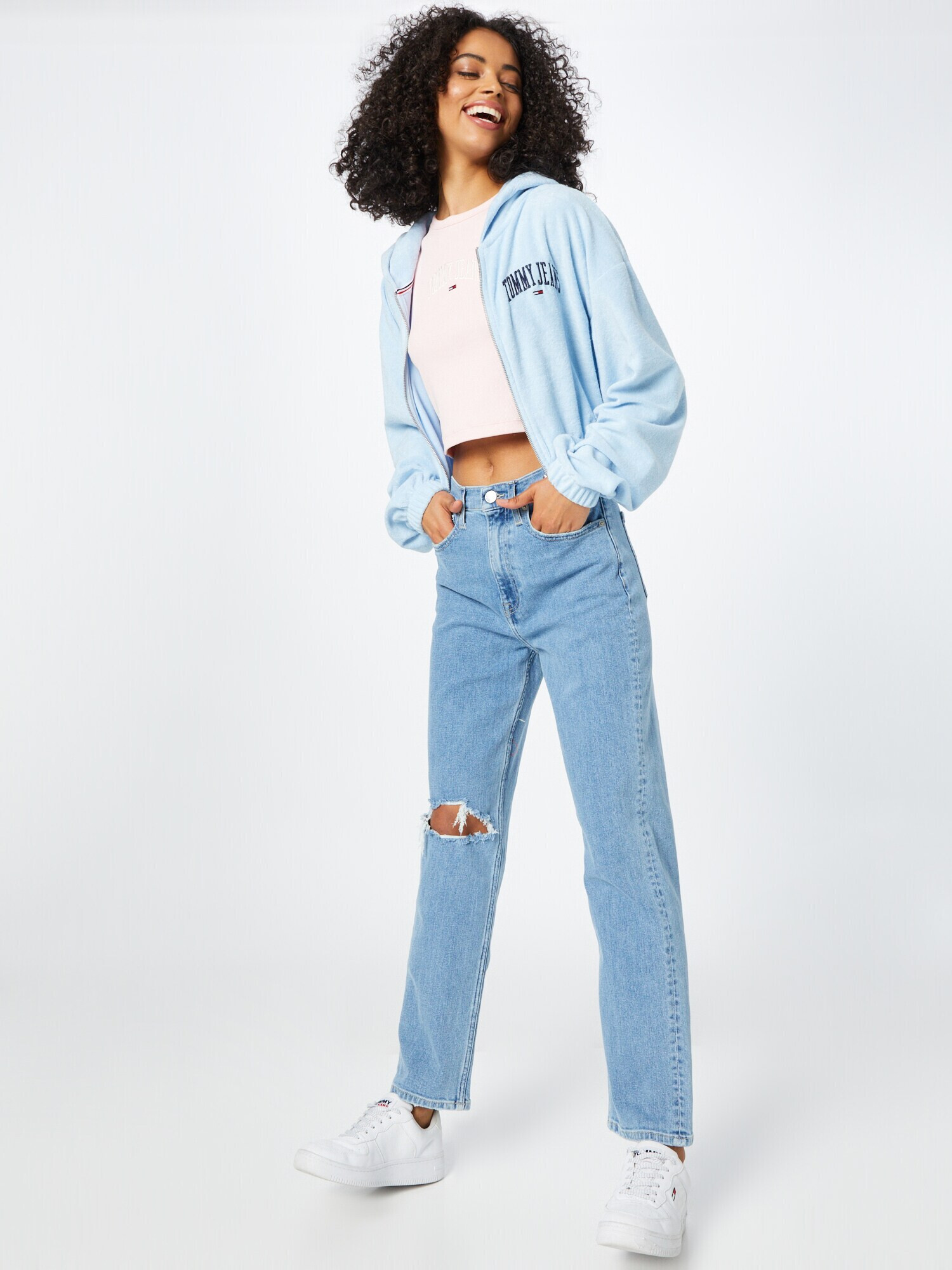 Tommy Jeans Jeans 'HARPER' albastru denim - Pled.ro