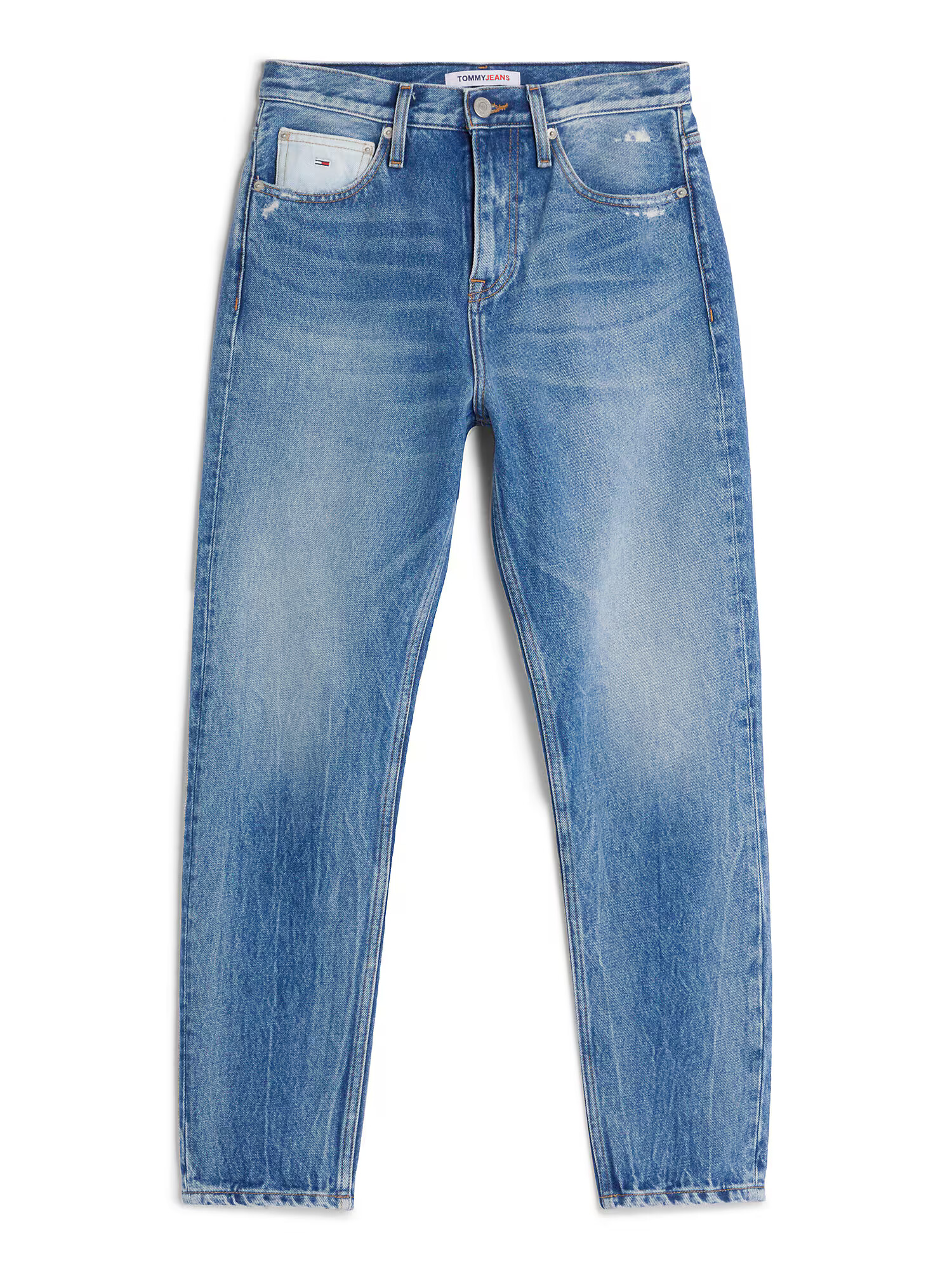 Tommy Jeans Jeans 'Izzie' albastru denim / alb - Pled.ro