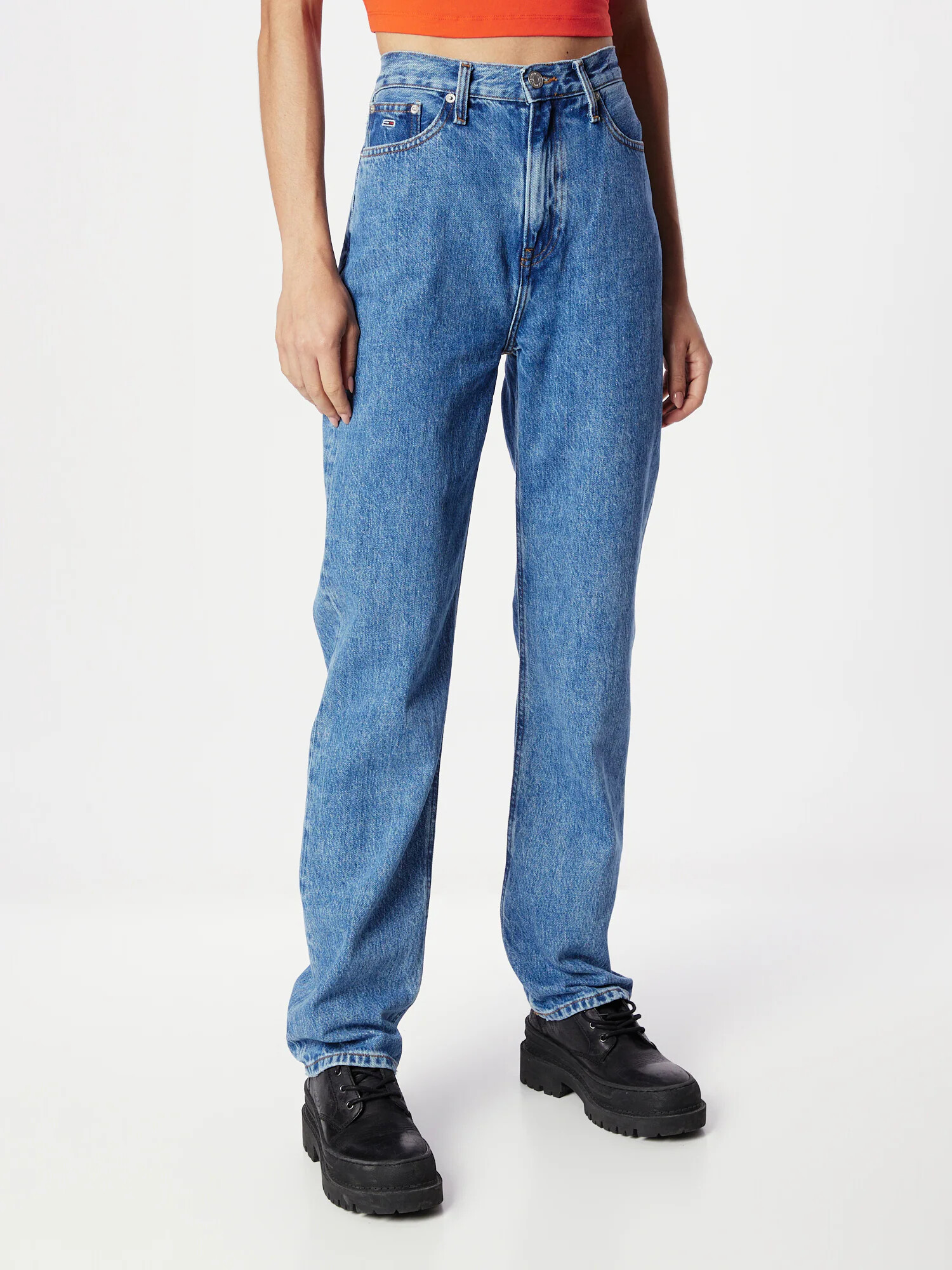 Tommy Jeans Jeans 'JULIE' albastru denim - Pled.ro