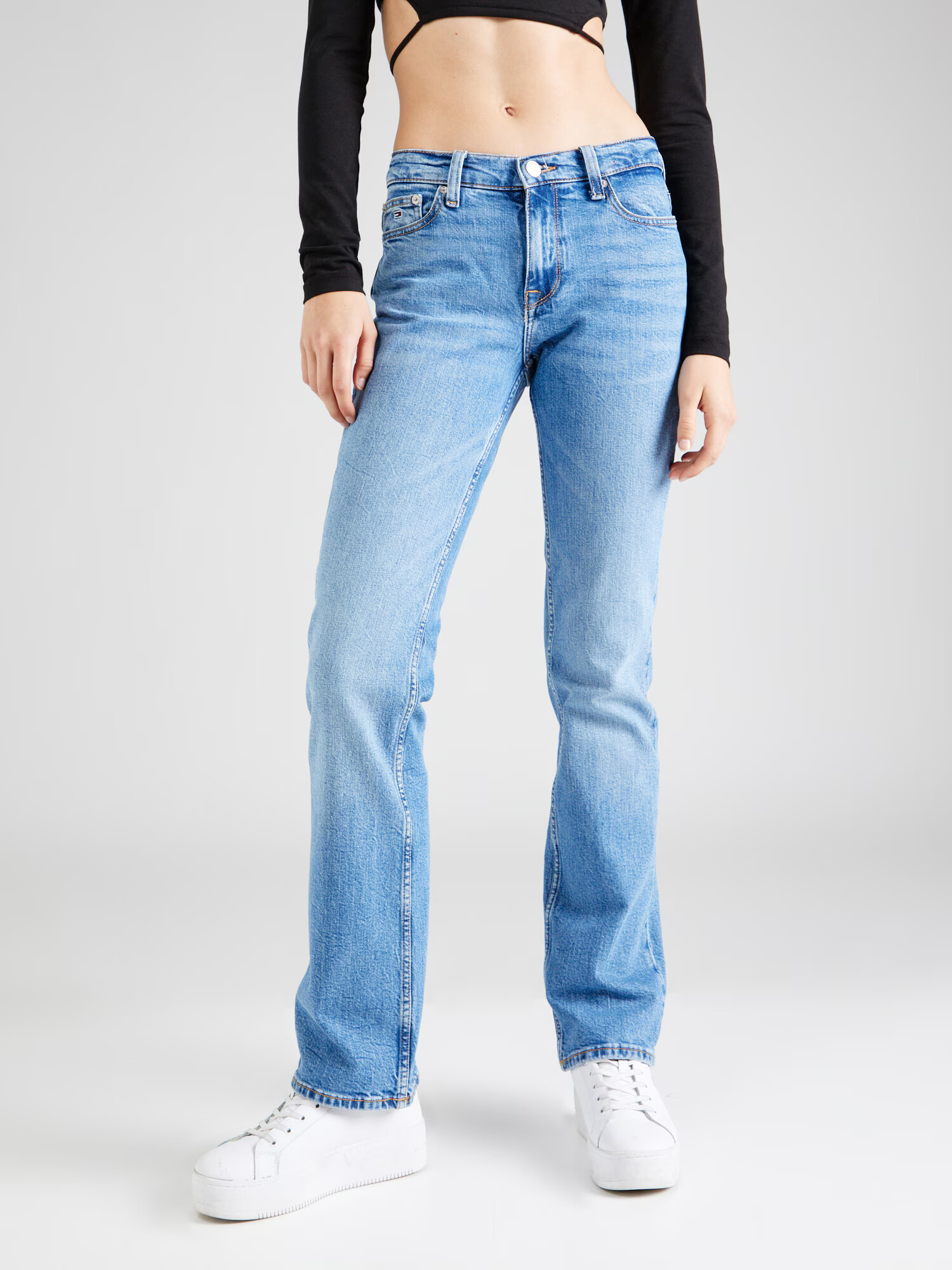 Tommy Jeans Jeans 'MADDIE' albastru deschis - Pled.ro