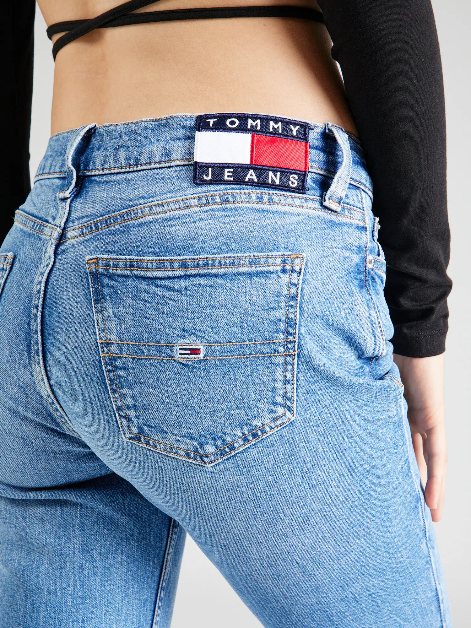 Tommy Jeans Jeans 'MADDIE' albastru deschis - Pled.ro