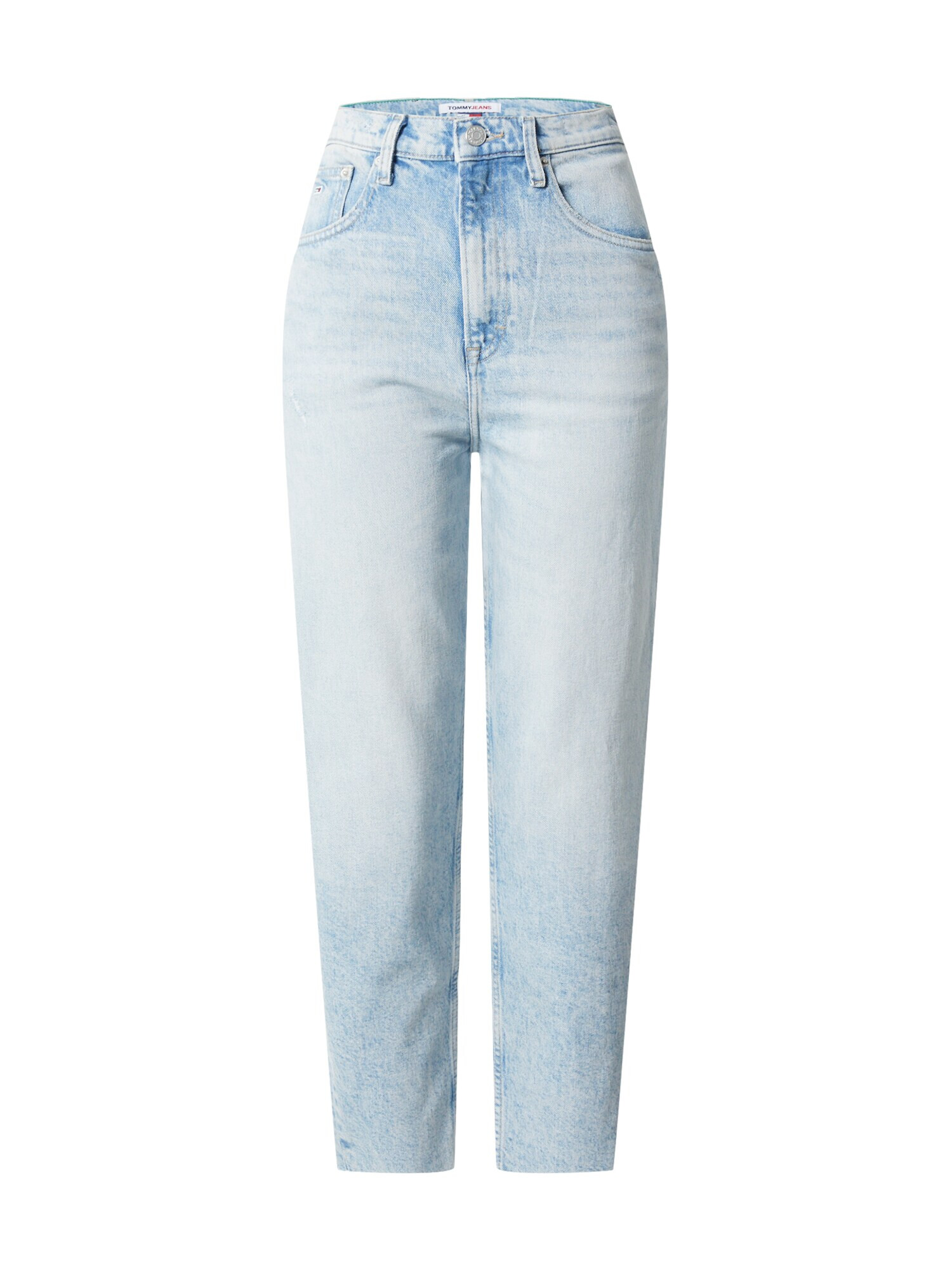 Tommy Jeans Jeans 'Mom Jean Uhr' albastru deschis - Pled.ro