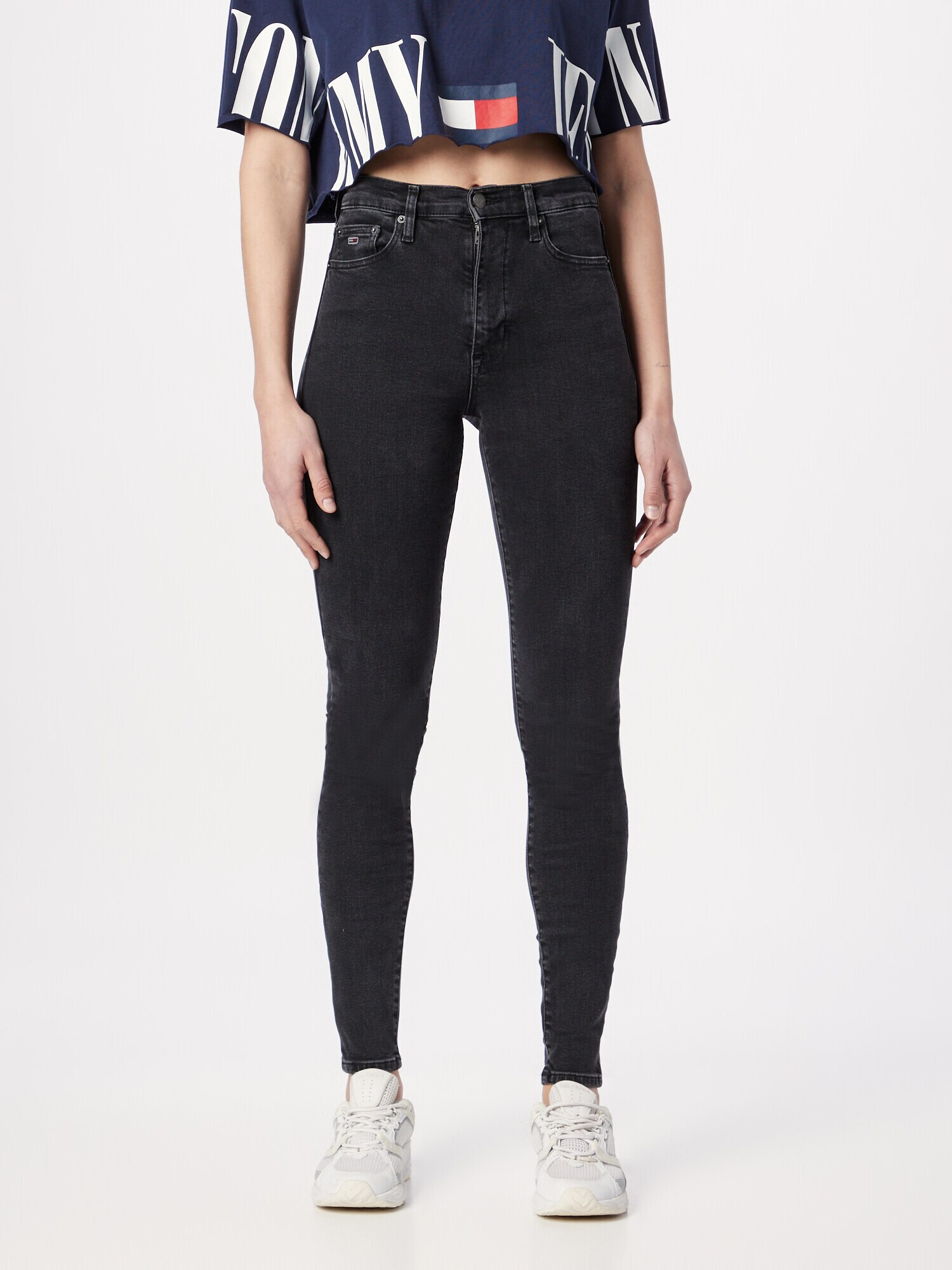 Tommy Jeans Jeans negru denim - Pled.ro