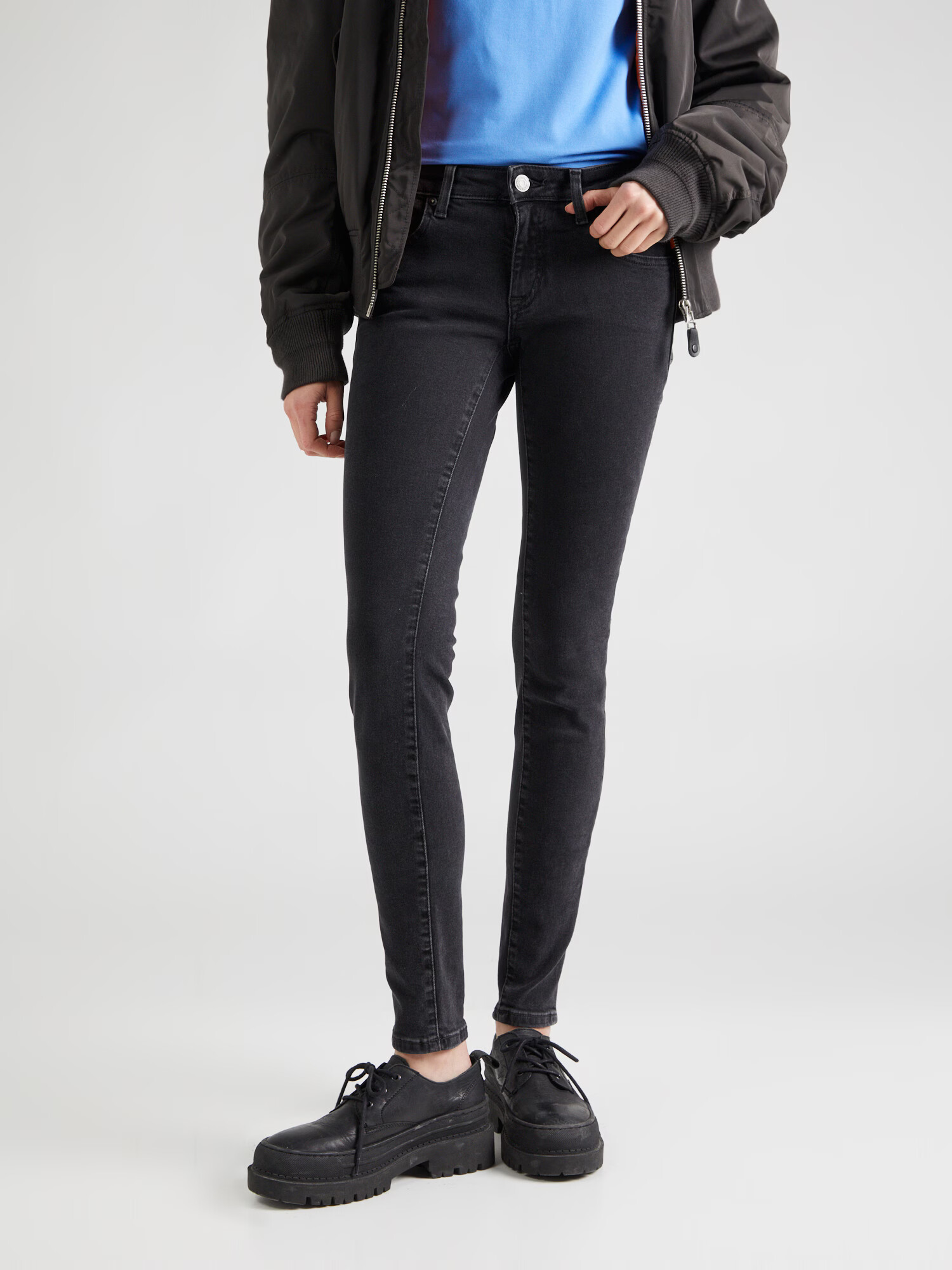 Tommy Jeans Jeans negru denim - Pled.ro