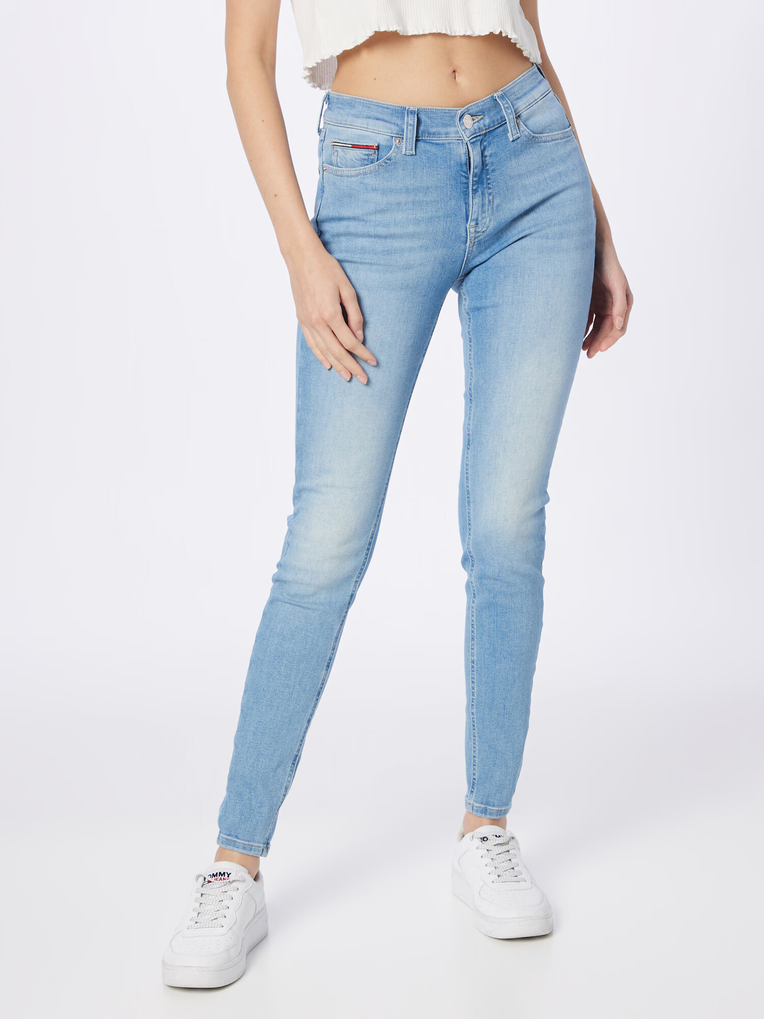 Tommy Jeans Jeans 'Nora' albastru / albastru deschis - Pled.ro