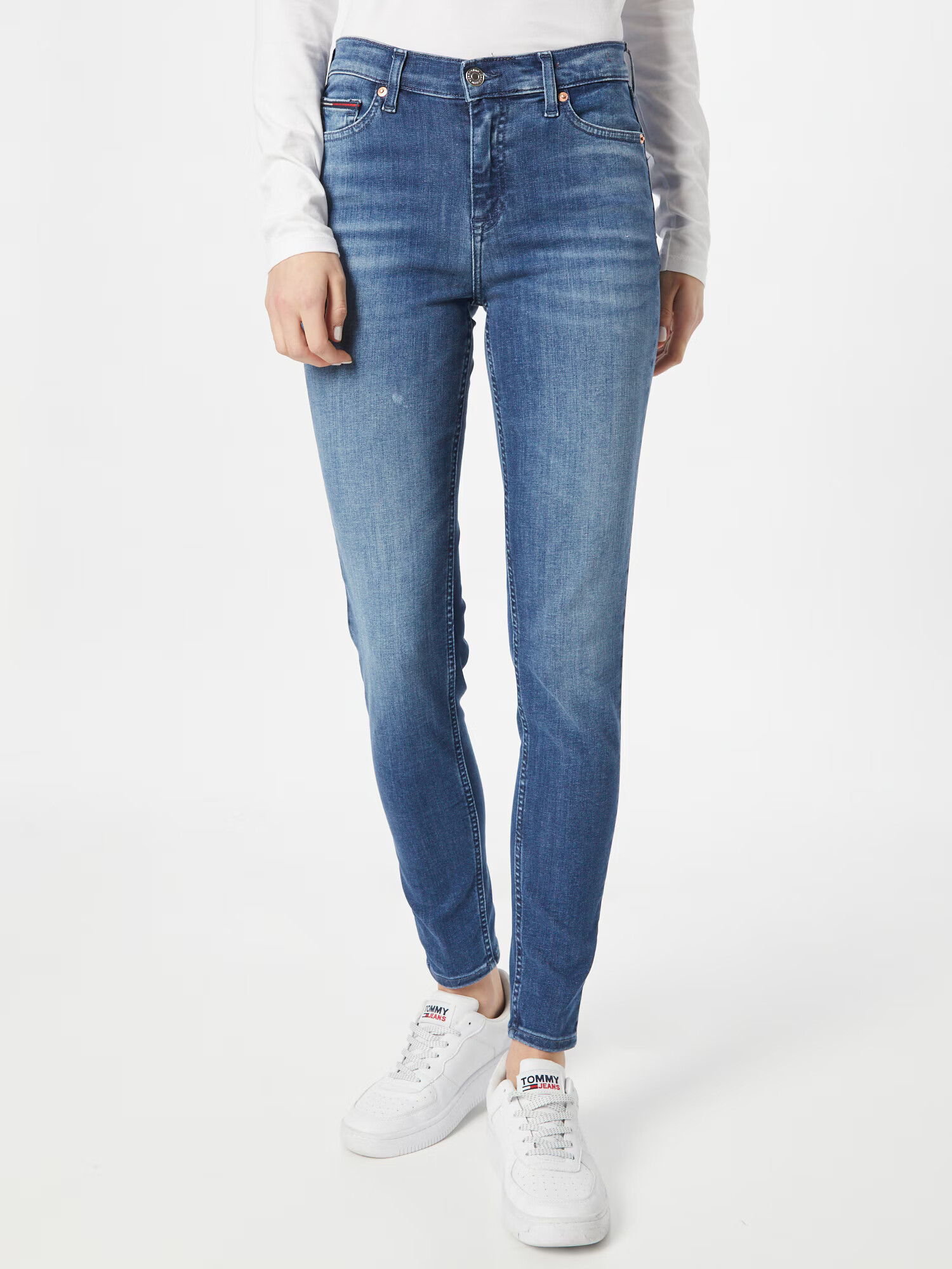 Tommy Jeans Jeans 'Nora' albastru denim - Pled.ro