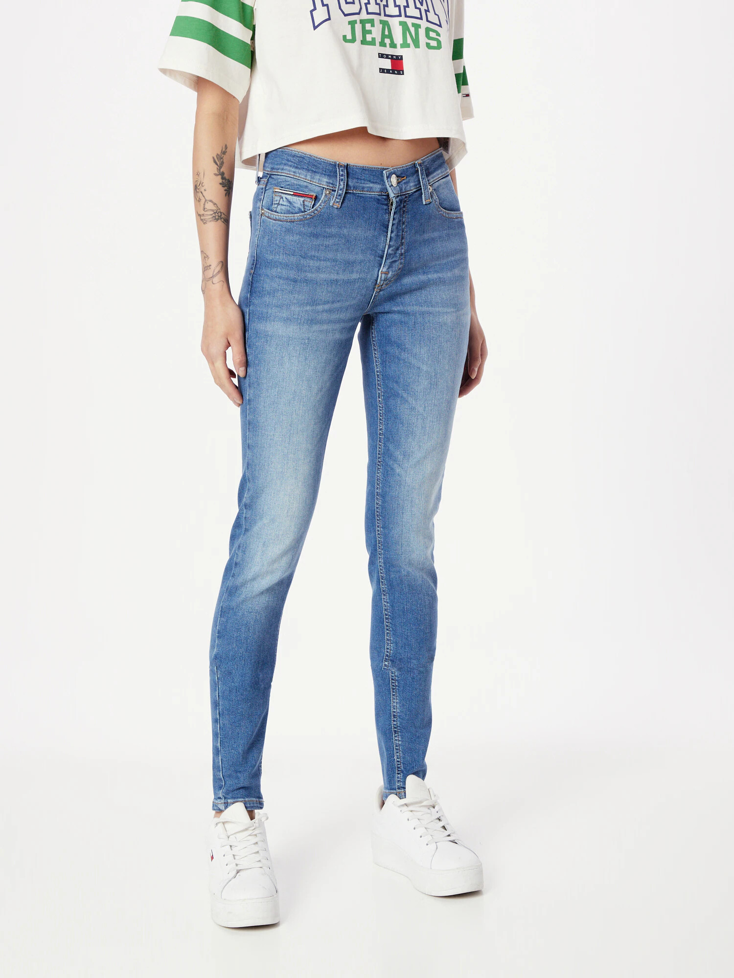 Tommy Jeans Jeans 'Nora' albastru denim - Pled.ro